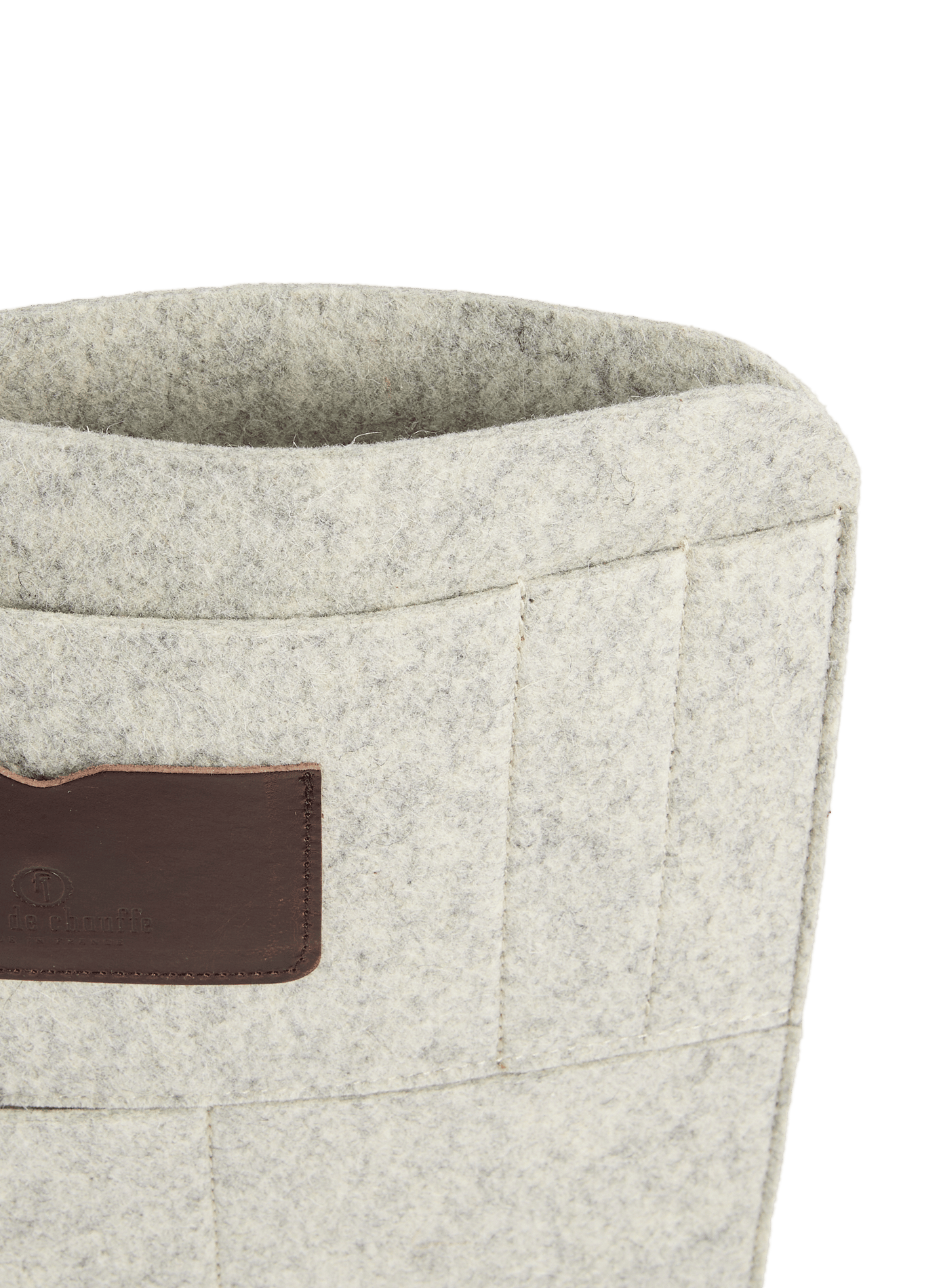 Pochette ordinateur H33 en coton mélangé BLEU DE CHAUFFE Gris