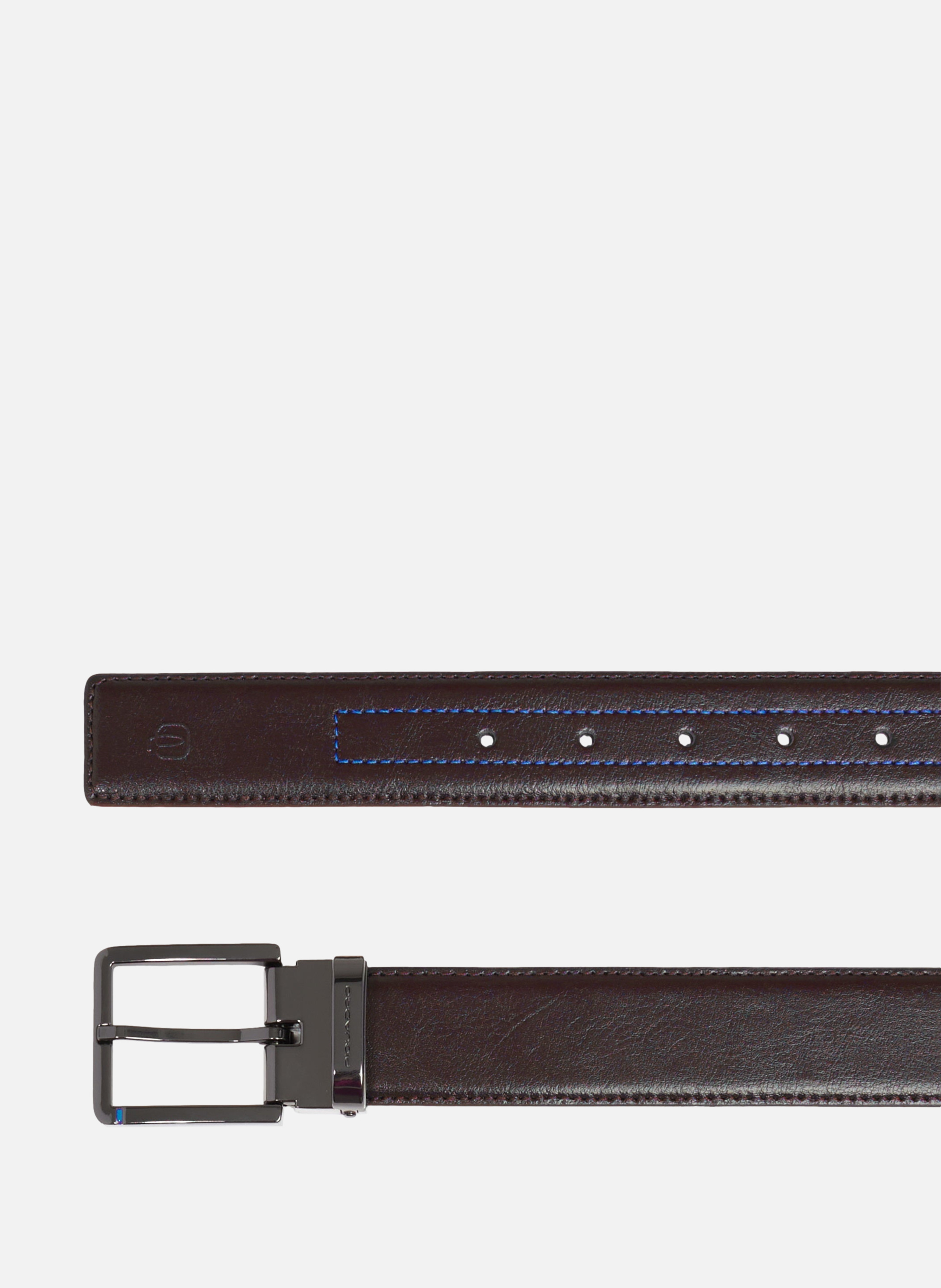 Gürtel herren aus leder mit dornschliesse PIQUADRO Braun
