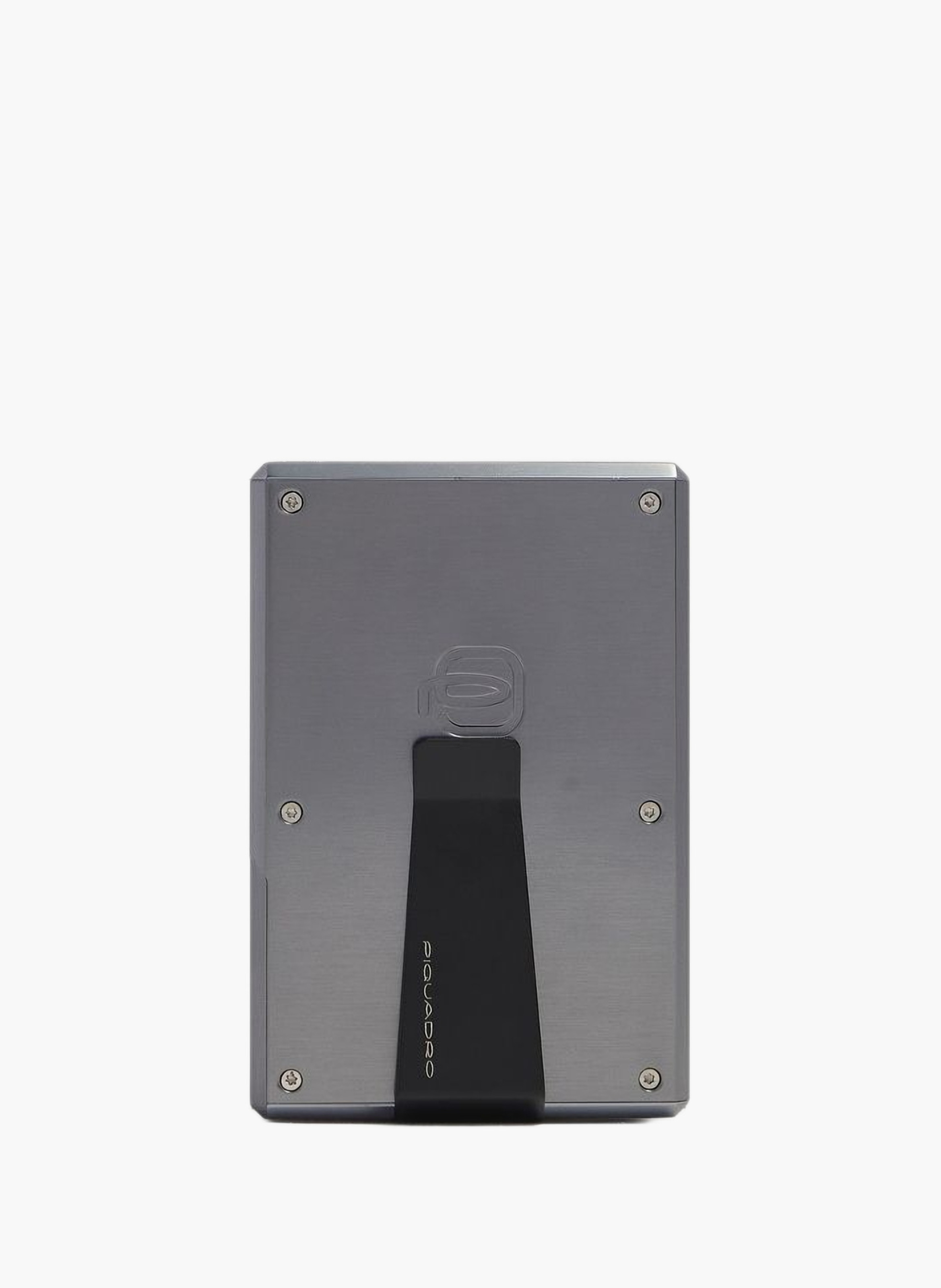 Porte-cartes de crédit magsafe® personnalisable PIQUADRO Noir