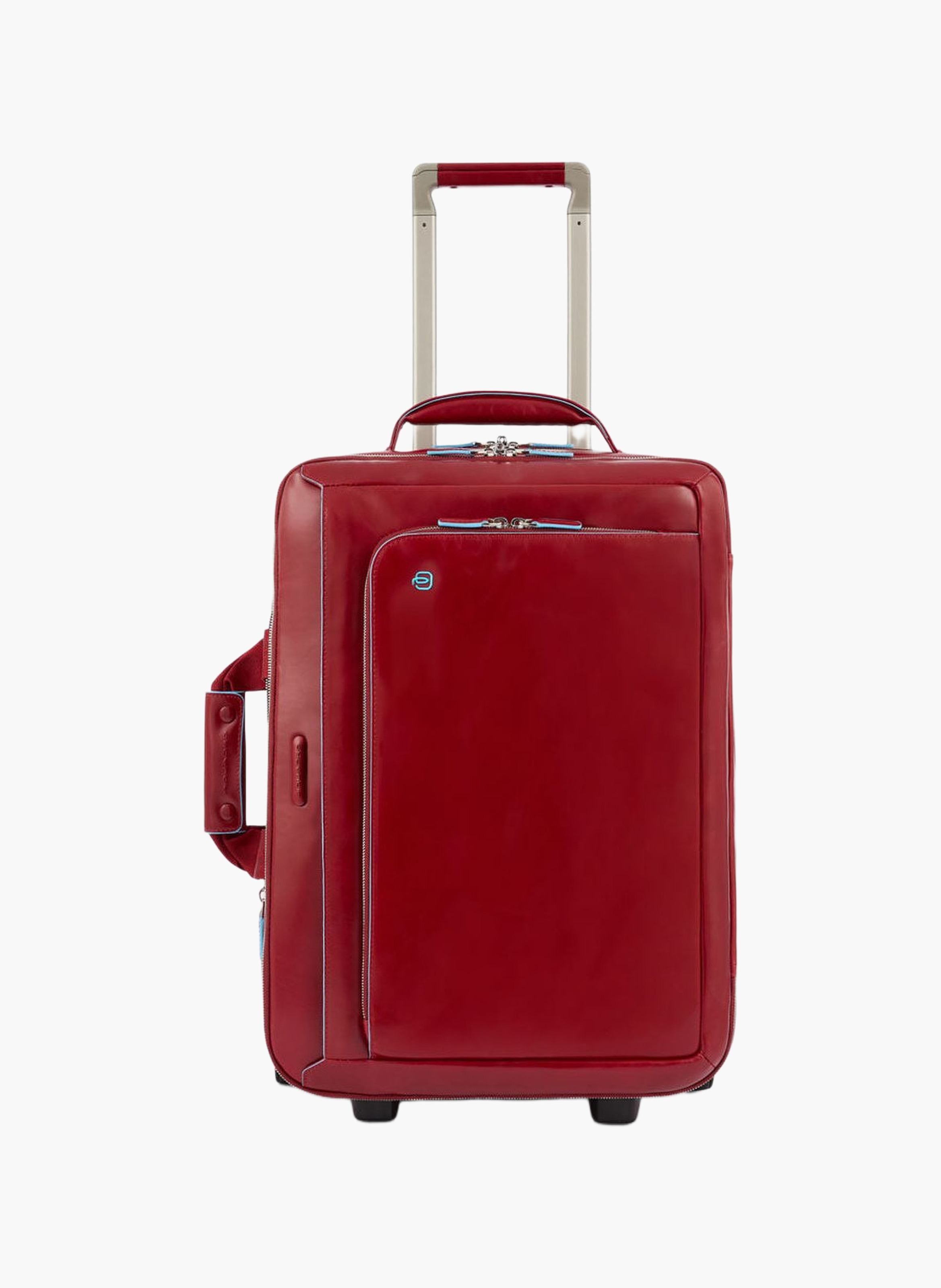 Valise à roulettes cabine avec coque à vêtements  Rouge - c.62/2013