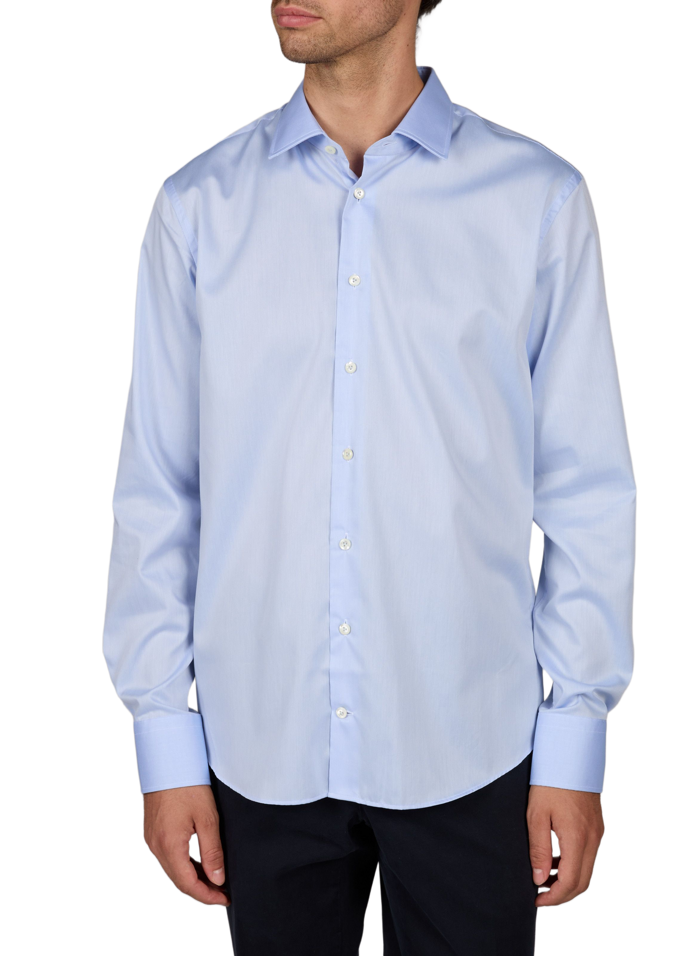 Baumwollhemd VAN LAACK Blau