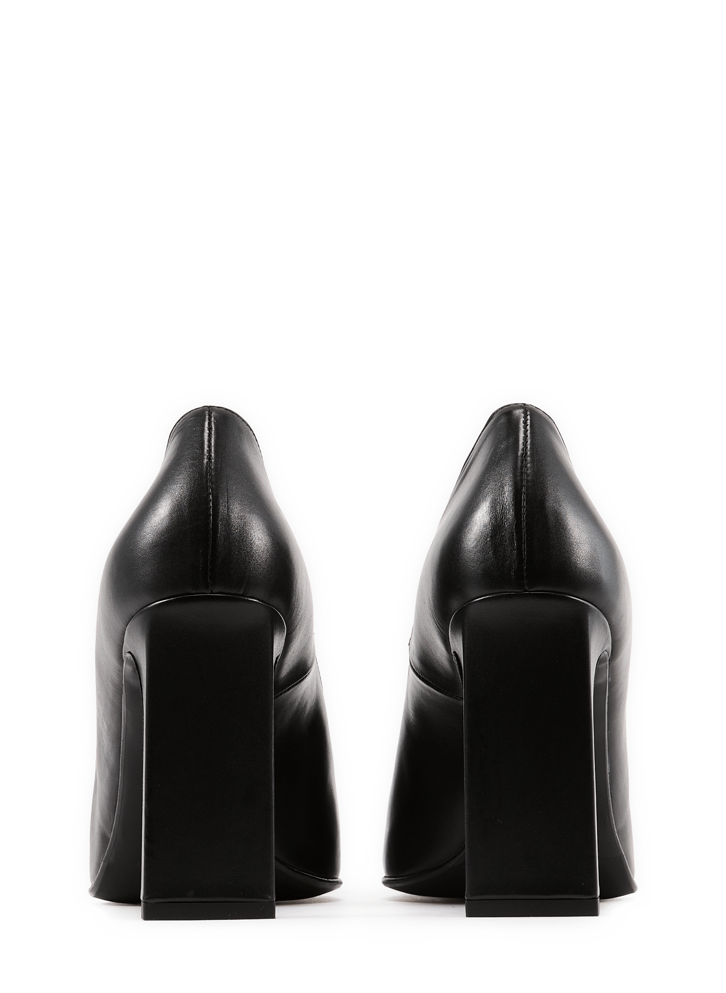 Escarpins ouverts Mica 95 en cuir HAGELSTAM Zwart