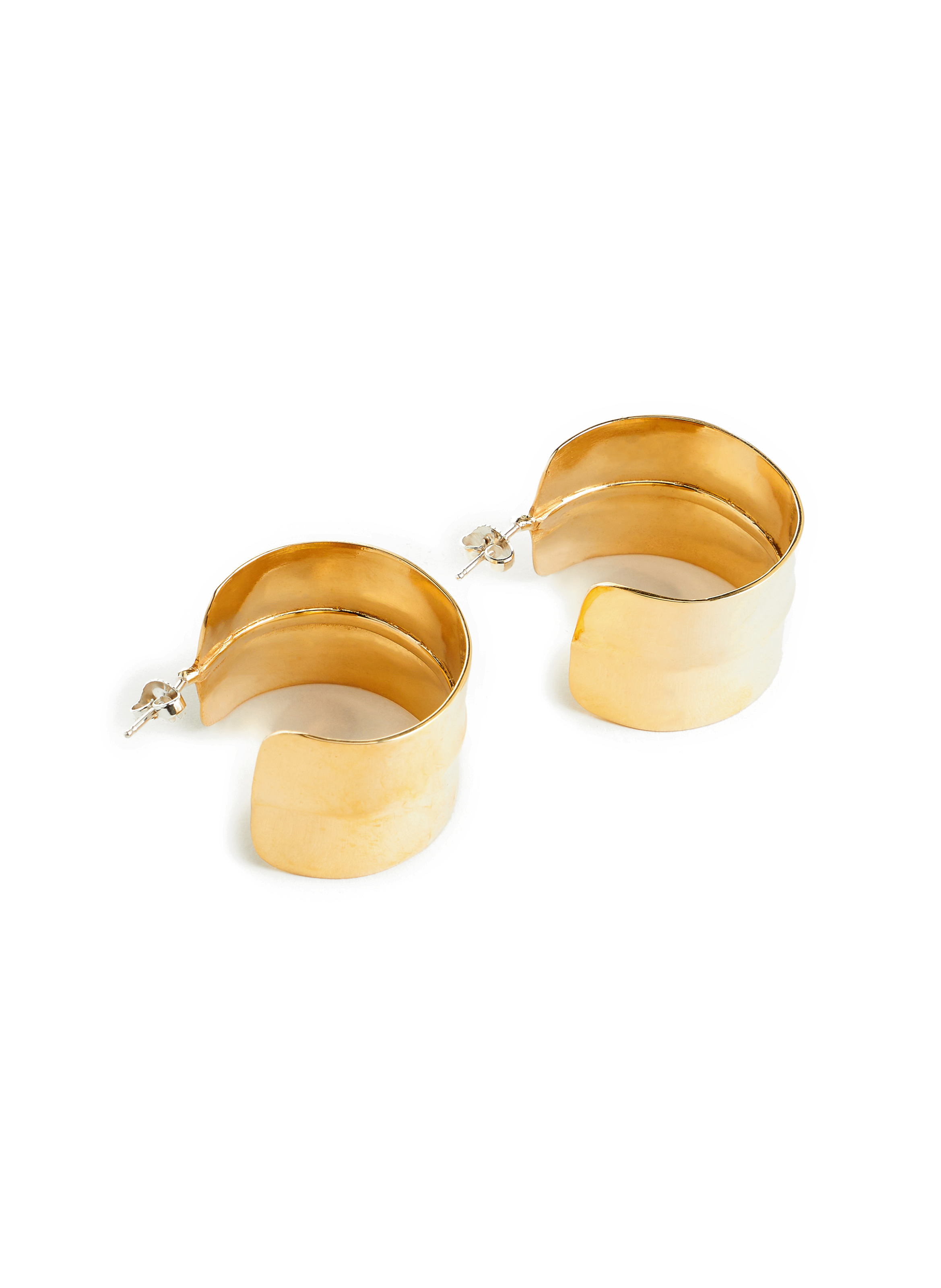 Boucles d'oreille créoles Gable