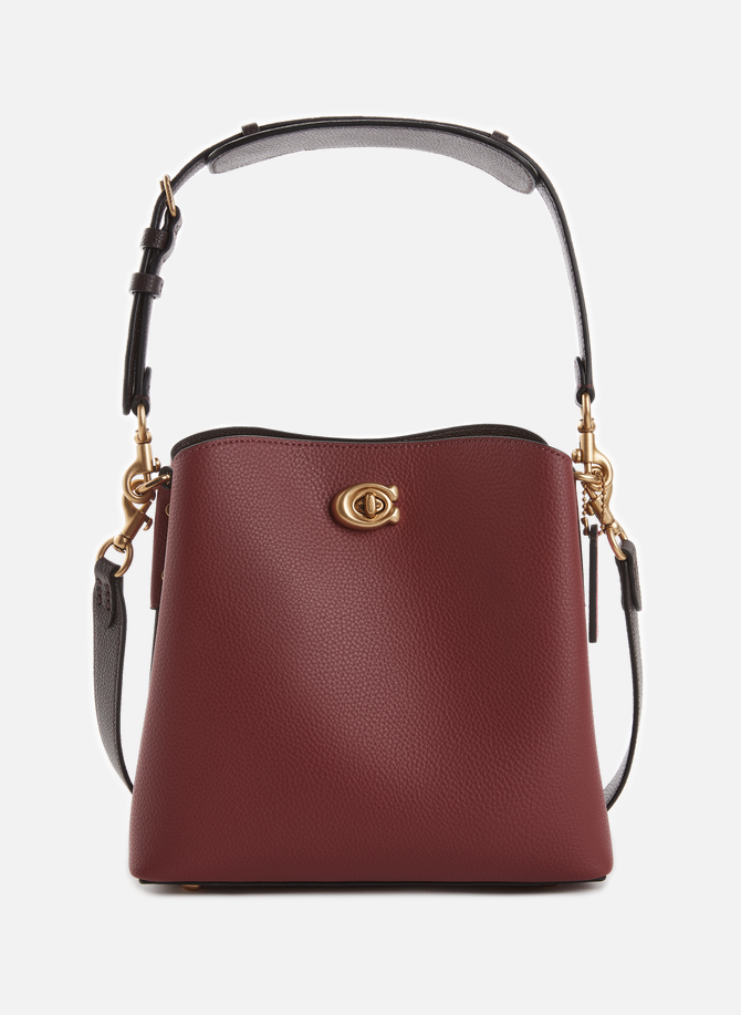 Willow leather shoulder bag COACH