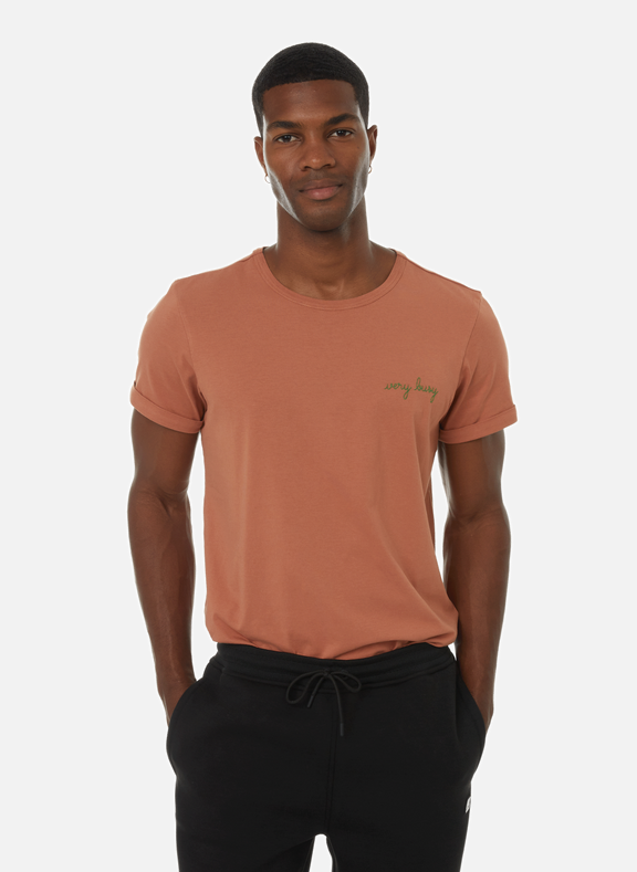 MAISON LABICHE T-shirt en coton biologique Orange