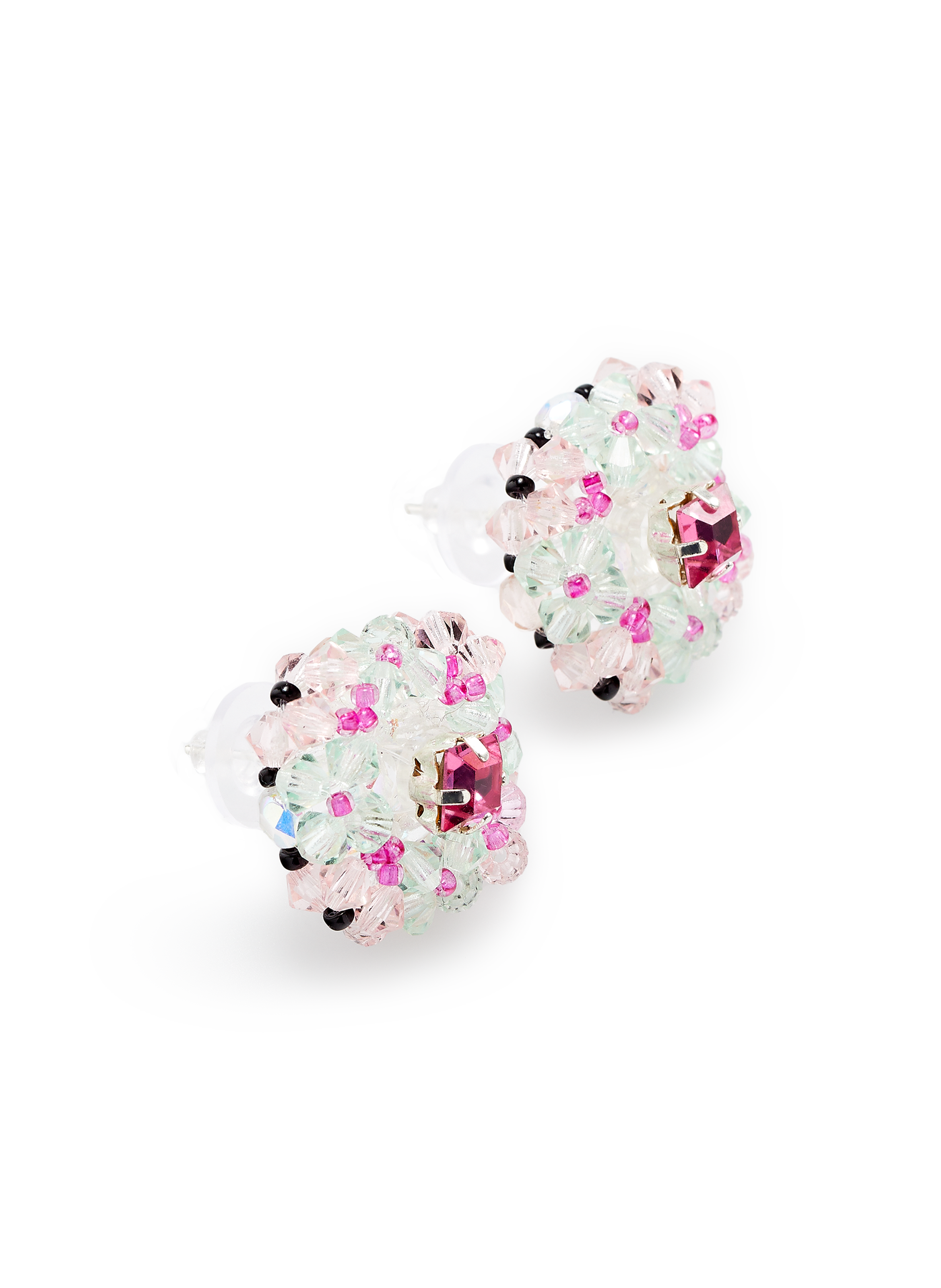 Boucles d'oreille en perles