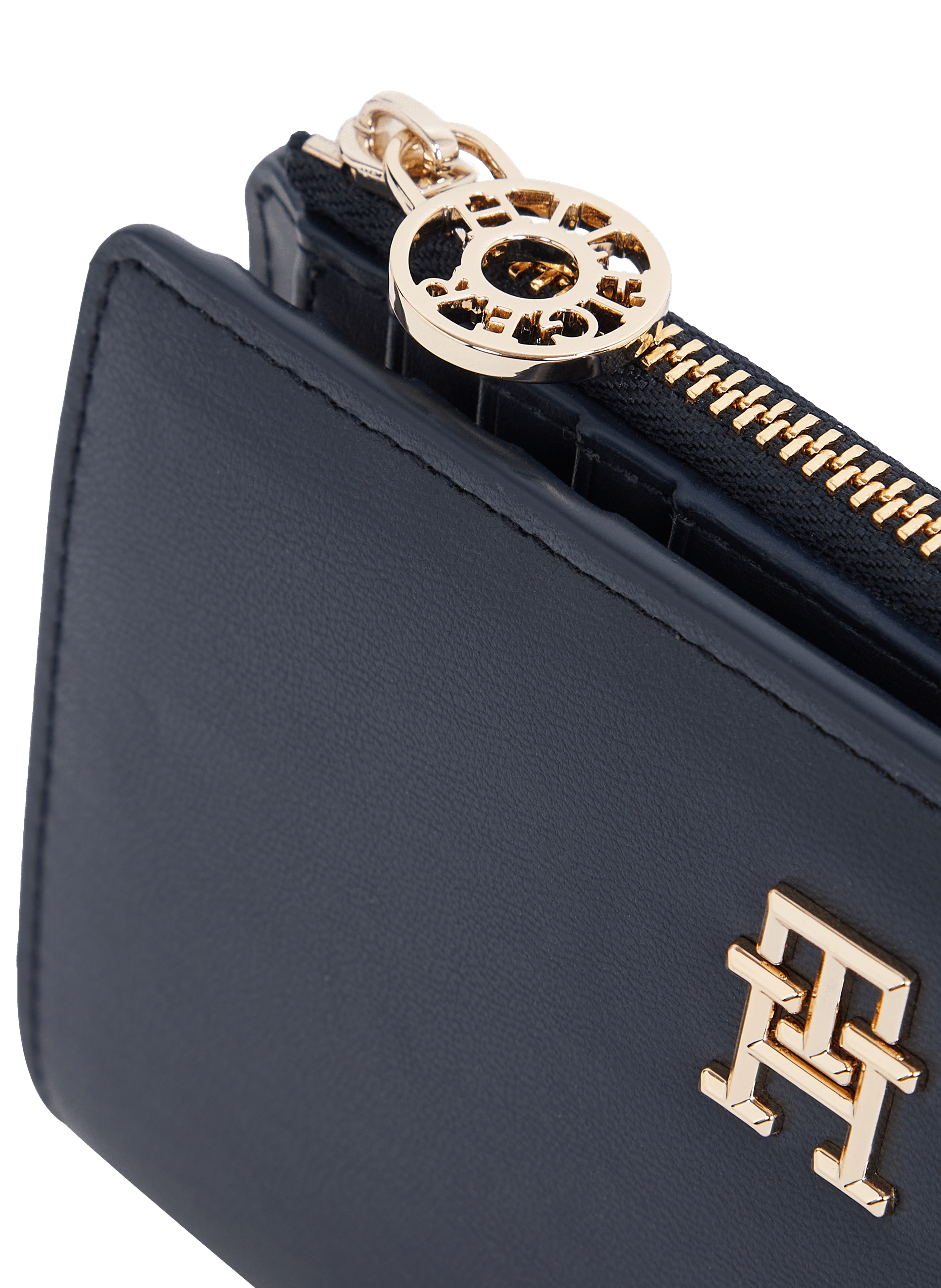 Portefeuille plat à deux volets TOMMY HILFIGER Bleu