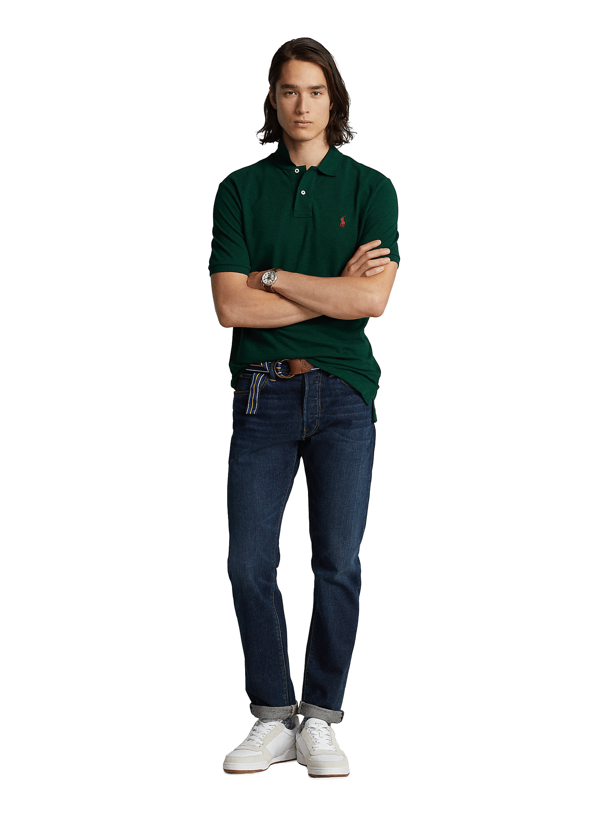 Polo en coton POLO RALPH LAUREN Vert