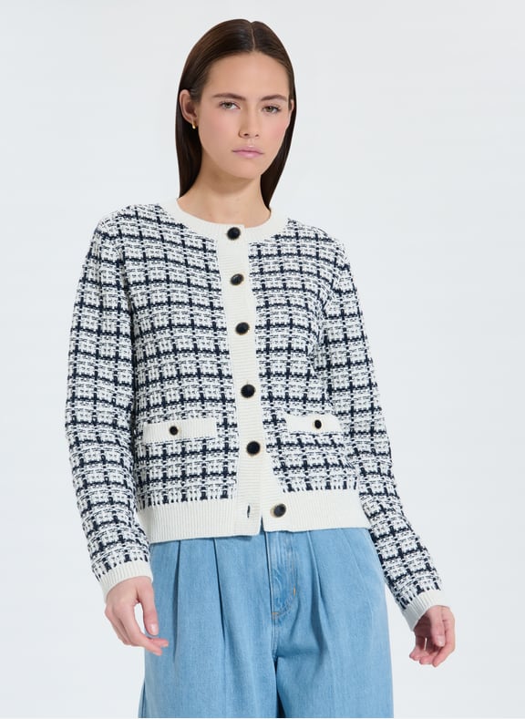 Pull rouge droit - gates Bleu by ZAPA ZAPA Pull rouge droit - gates Bleu