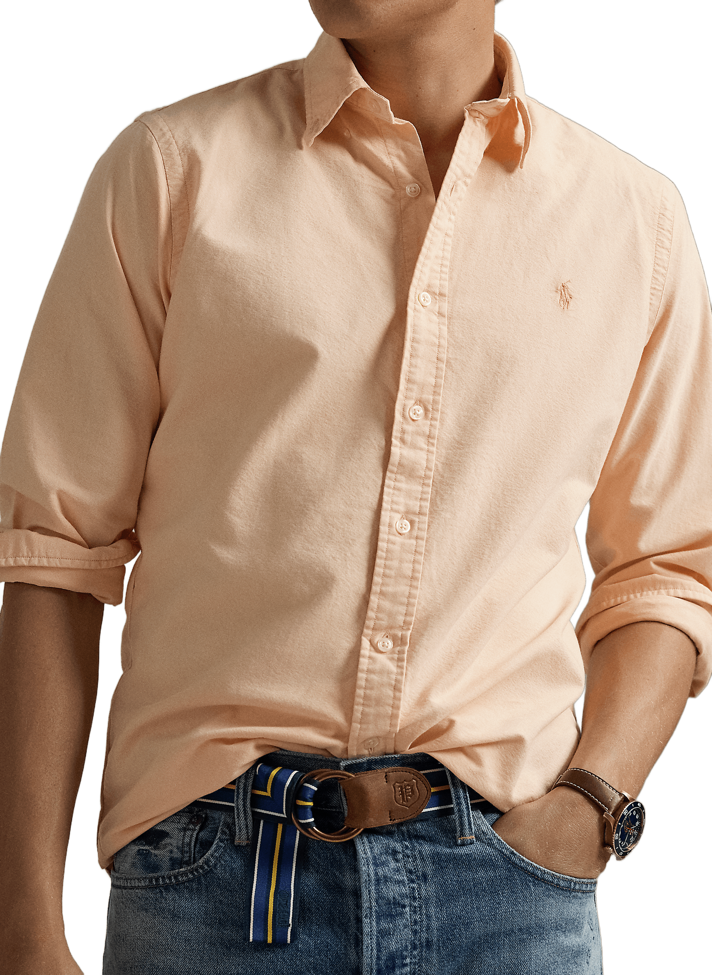  Cotton shirt POLO RALPH LAUREN Yellow