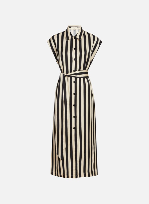 Striped shirt dress Celest Multicolour by SUNCOO SUNCOO Striped shirt dress Celest Multicolour