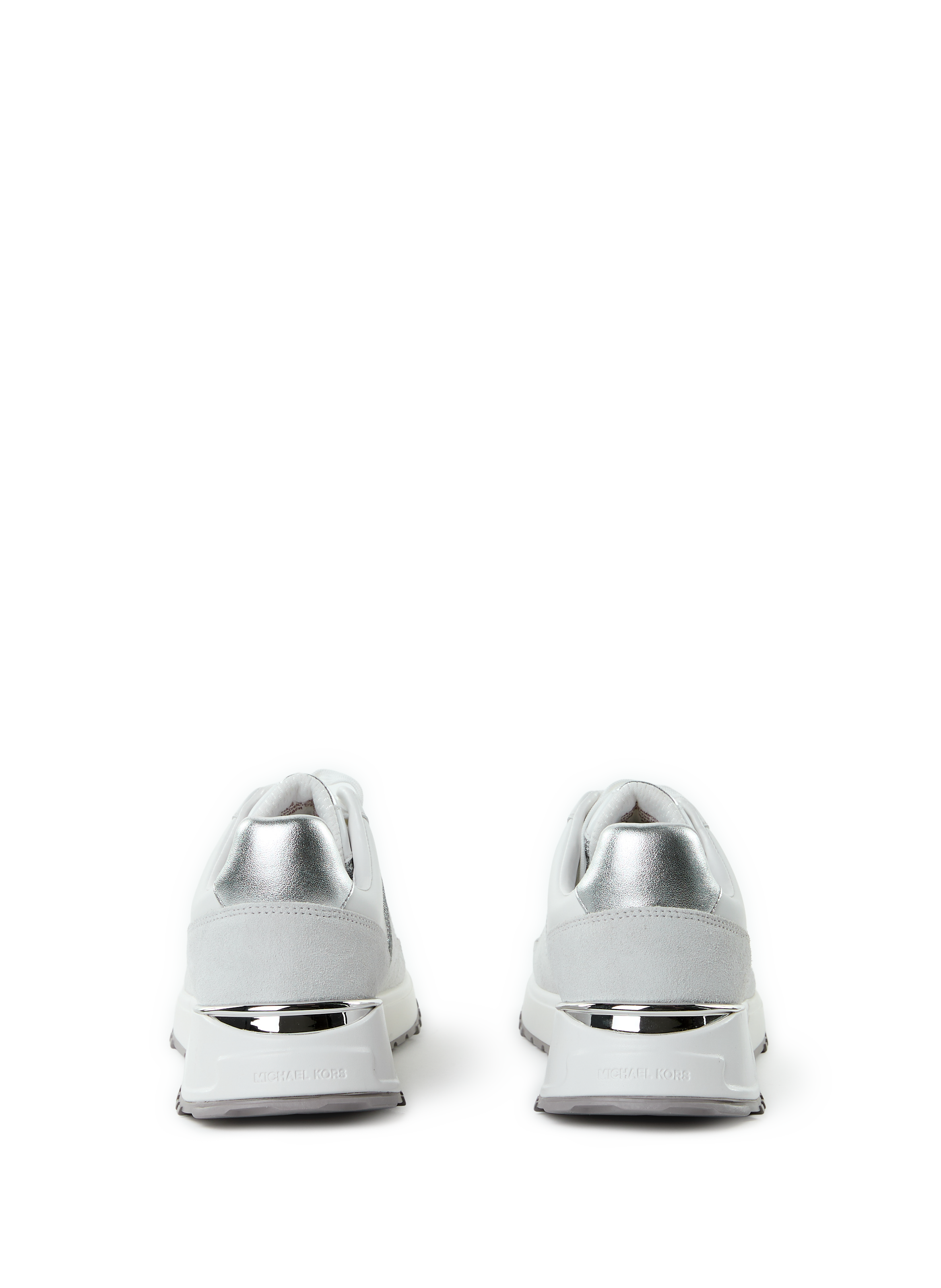 I love leather sneakers Silver