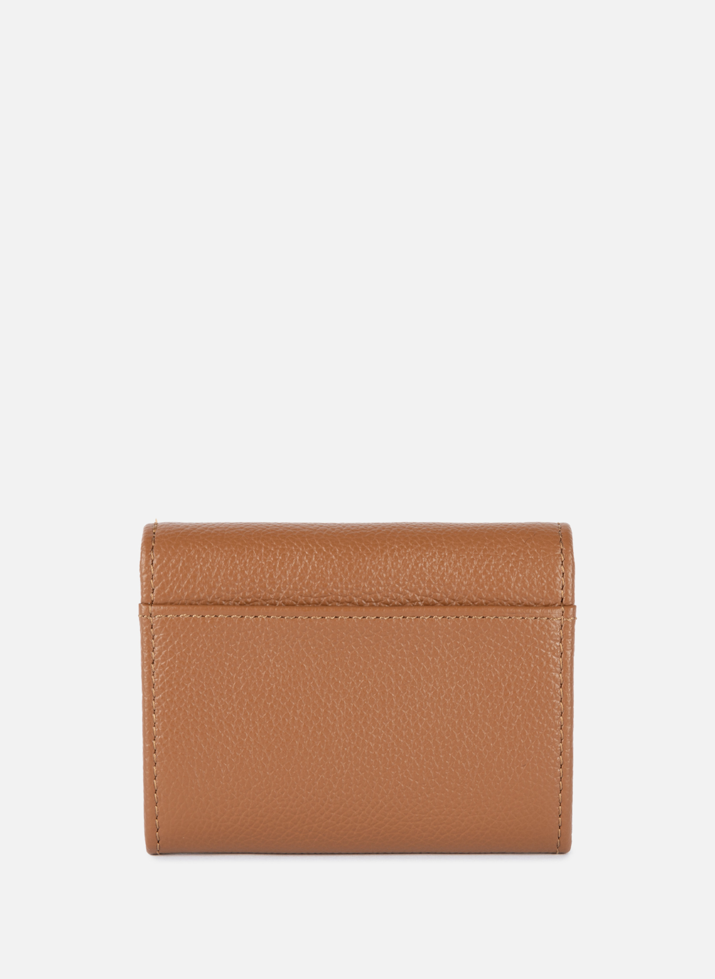 Card holder - Foulonné PM LANCASTER Brown