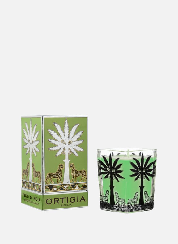 Fico D'India - Bougie large square by ORTIGIA ORTIGIA Fico D'India - Bougie large square