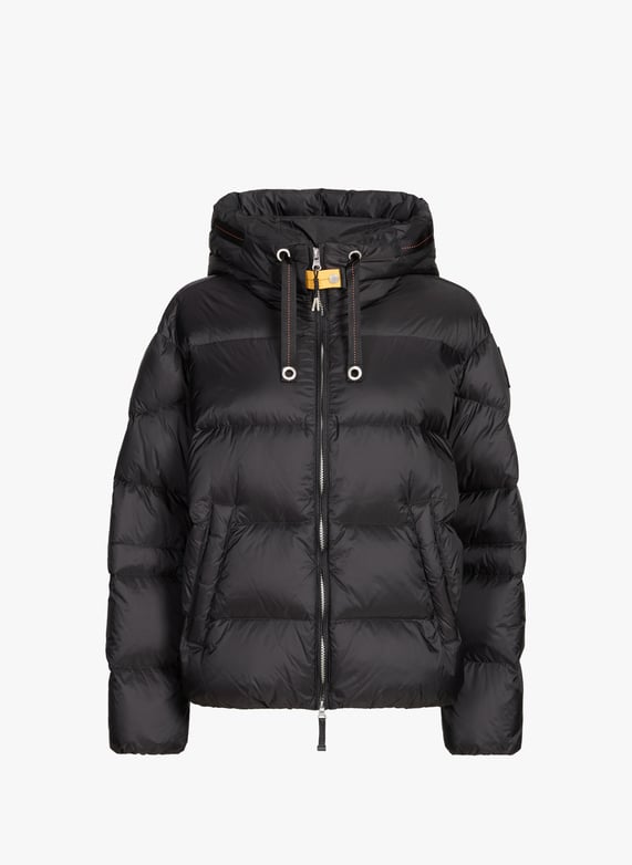 Doudoune Tilly à capuche matelassée | Noir by PARAJUMPERS Doudoune Tilly à capuche matelassée Noir