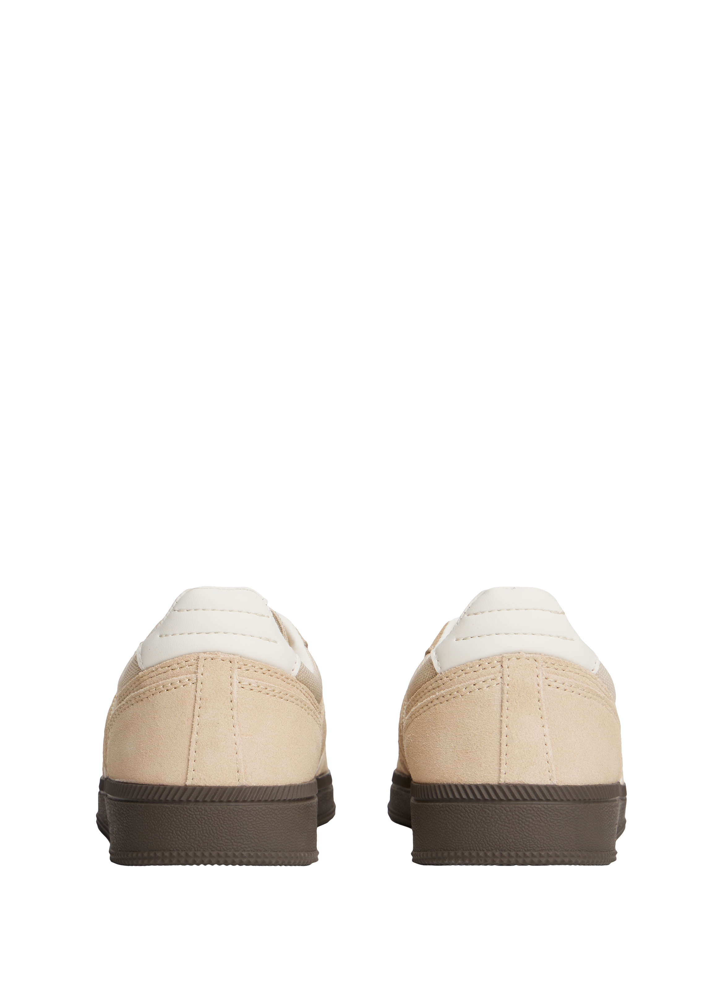 Baskets The Greenwich en daim multitextures TOMMY HILFIGER Beige
