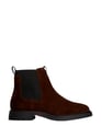 Bottines Chelsea en cuir | Marron by TOMMY HILFIGER TOMMY HILFIGER Bottines Chelsea en cuir | Marron
