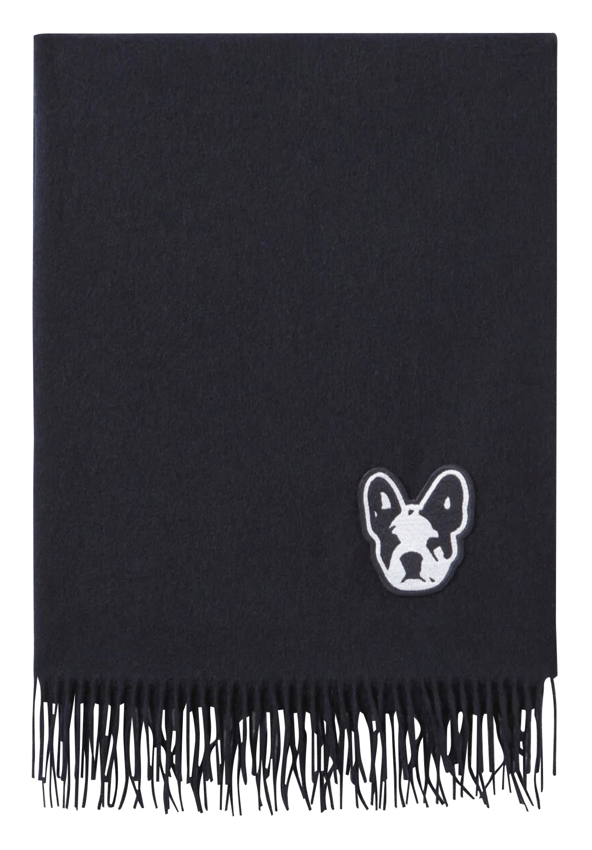 Echarpe en laine CLAUDIE PIERLOT Bleu