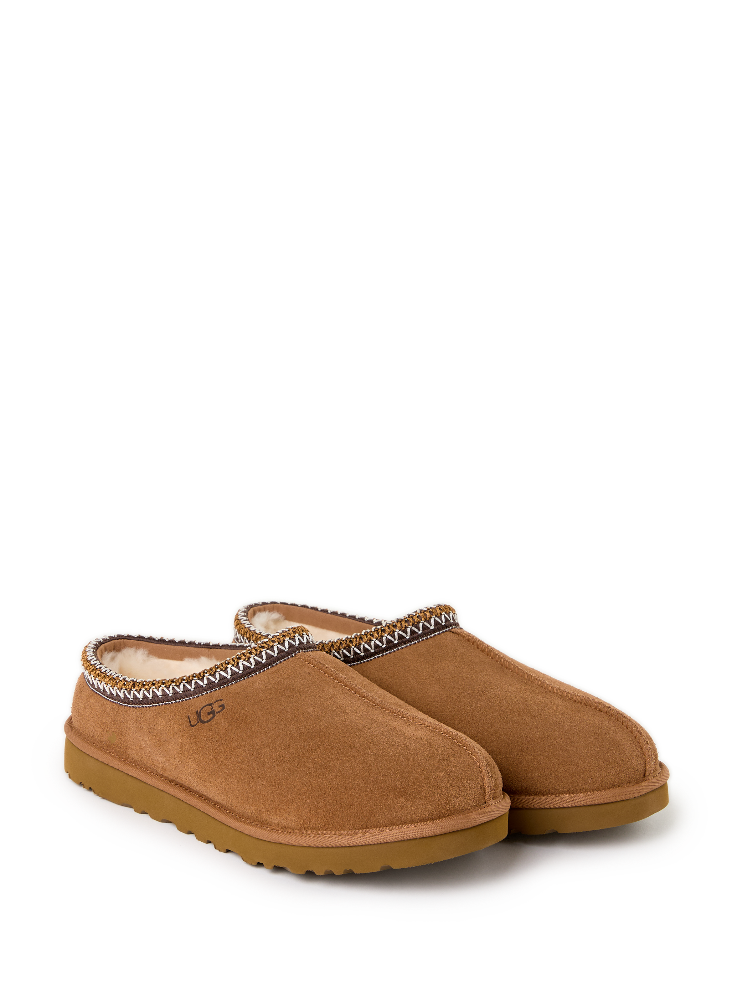 Chaussons intérieur fourrure UGG Marron