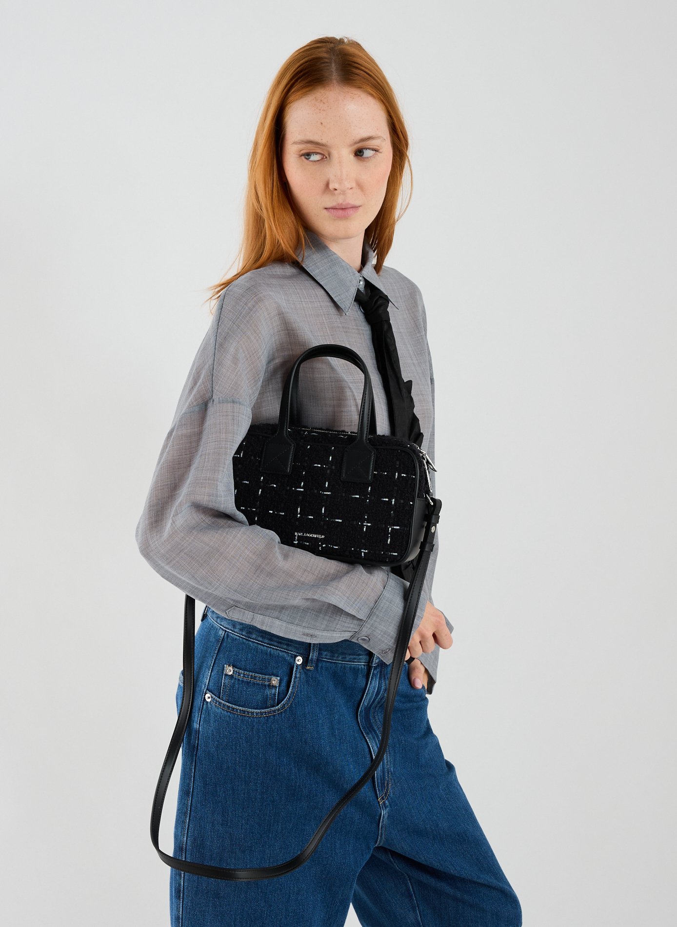 Sac à main double anse KARL LAGERFELD Multicolore