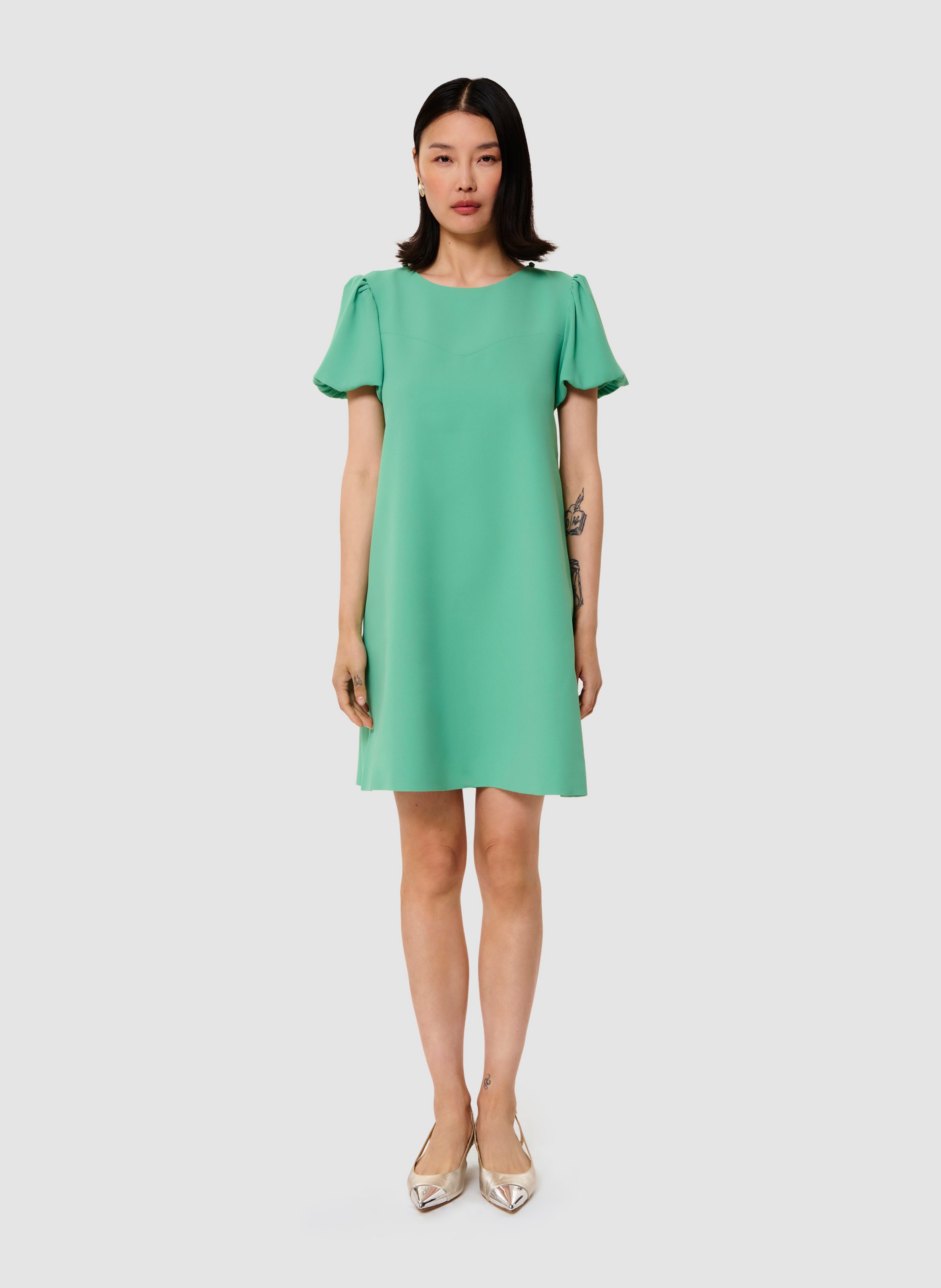 Robe rosalia TARA JARMON Vert