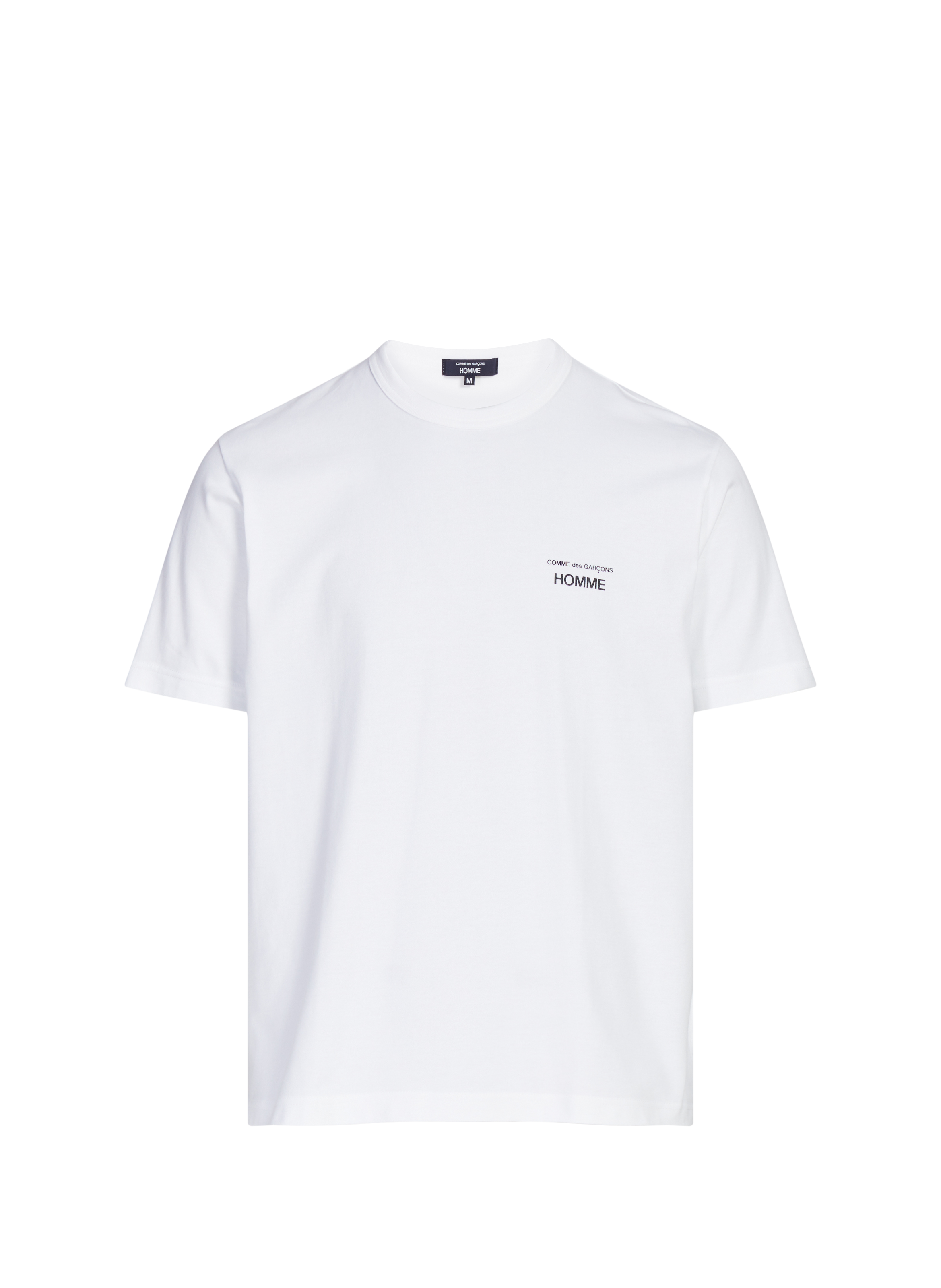 Cotton round-neck T-shirt  White