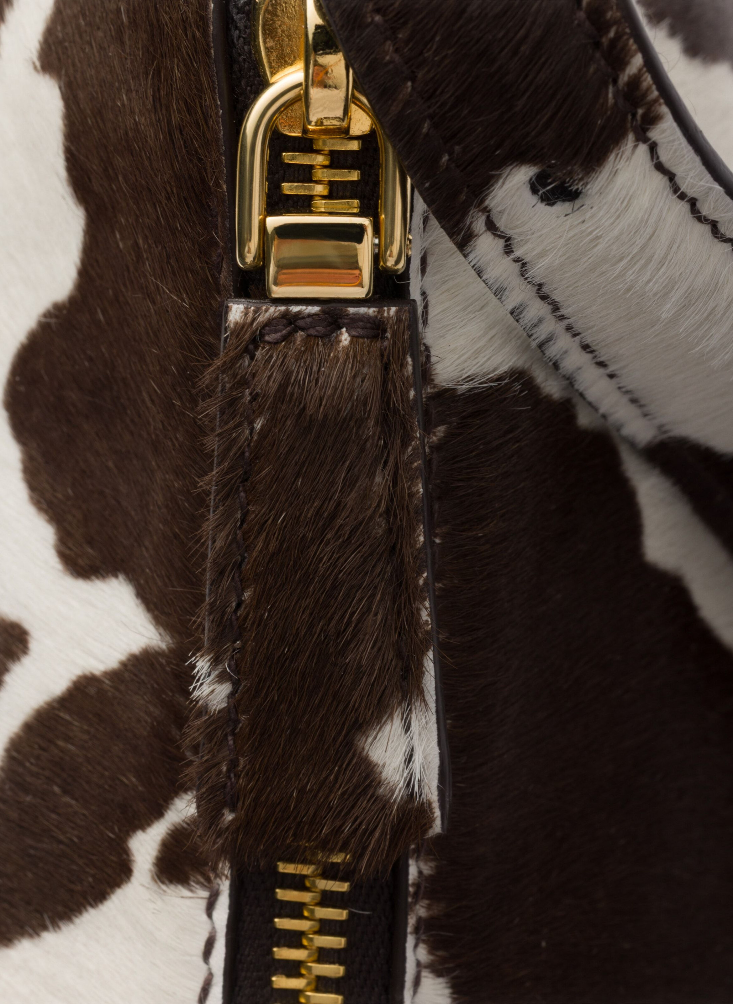 Sac porté épaule prada aimée en cuir imprimé PRADA Blanc