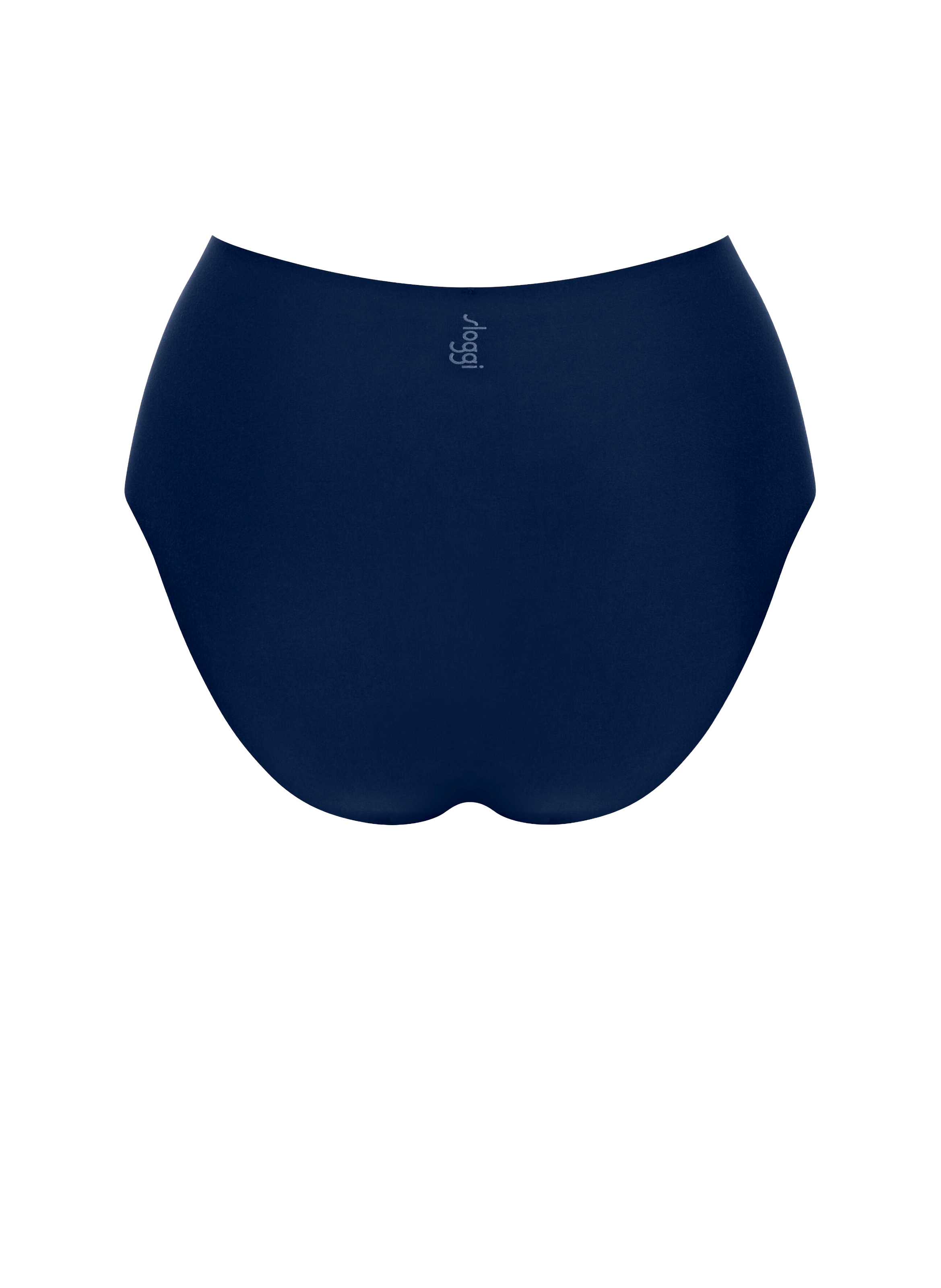 Culotte haute unie SLOGGI Bleu