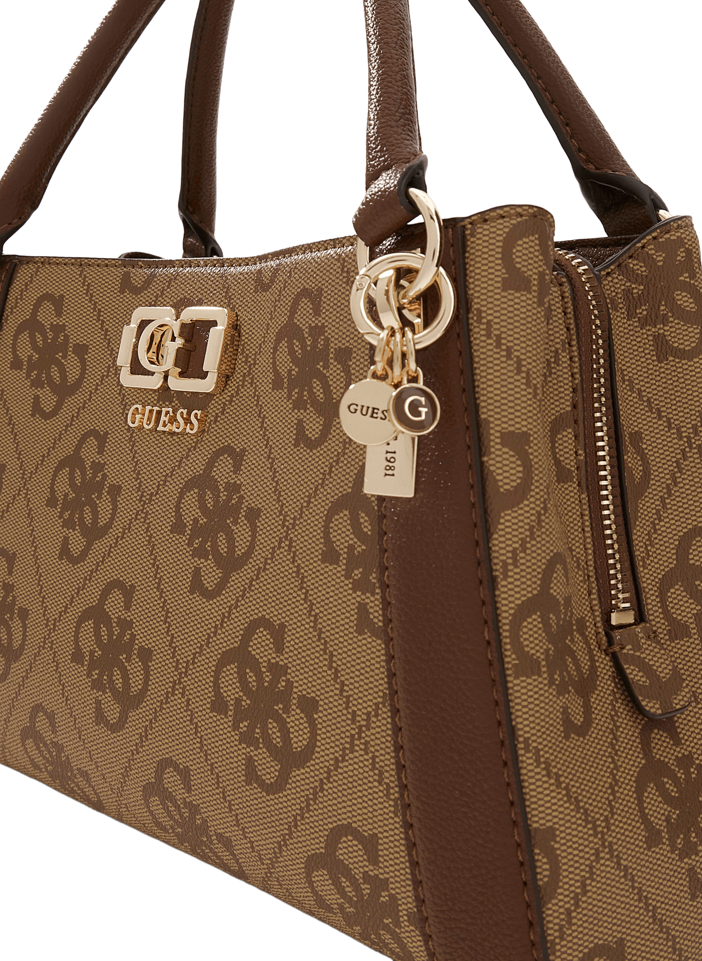 Karnilla printed handbag GUESS Brown