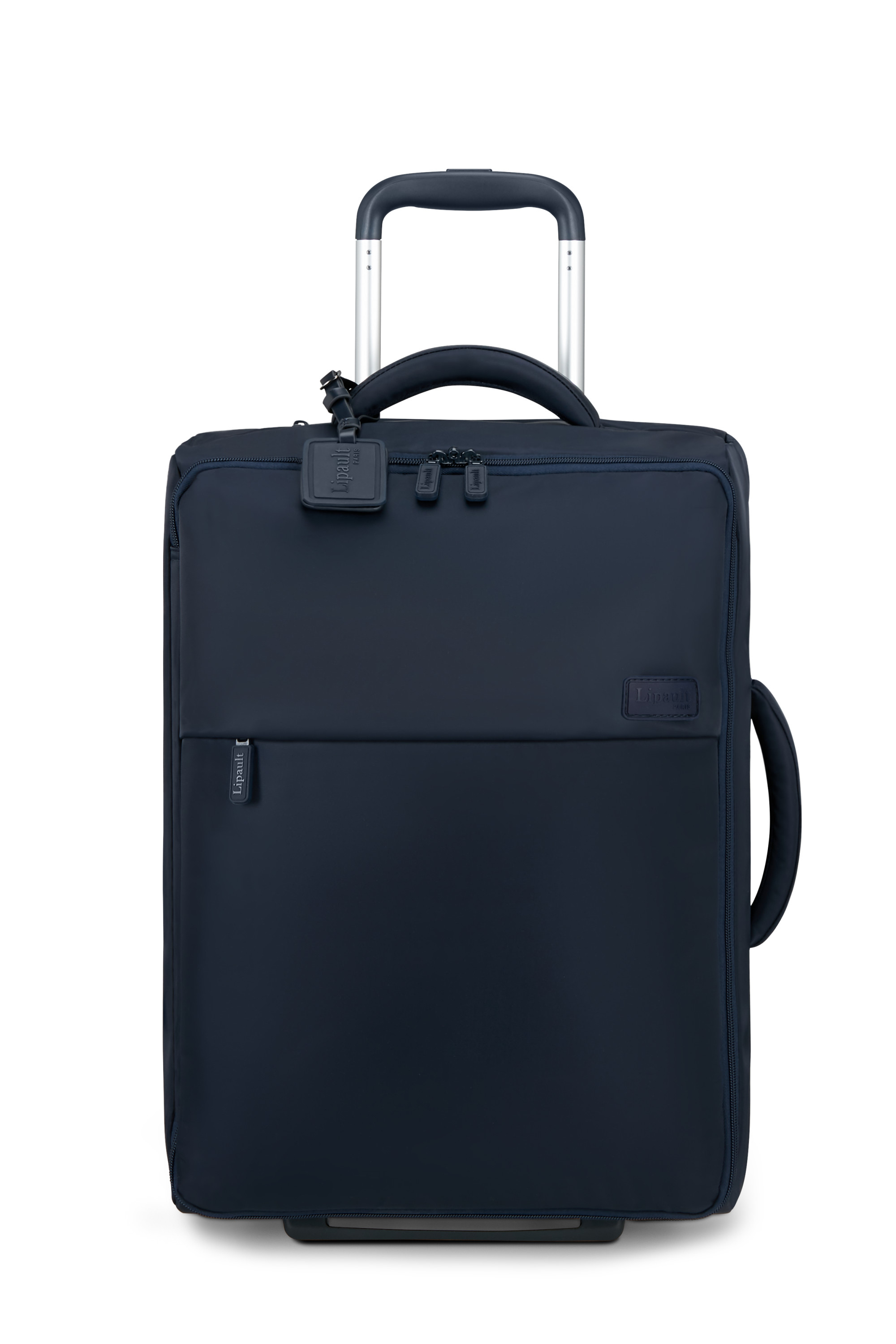 Foldable plume valise 2 roues taille s LIPAULT PARIS Bleu