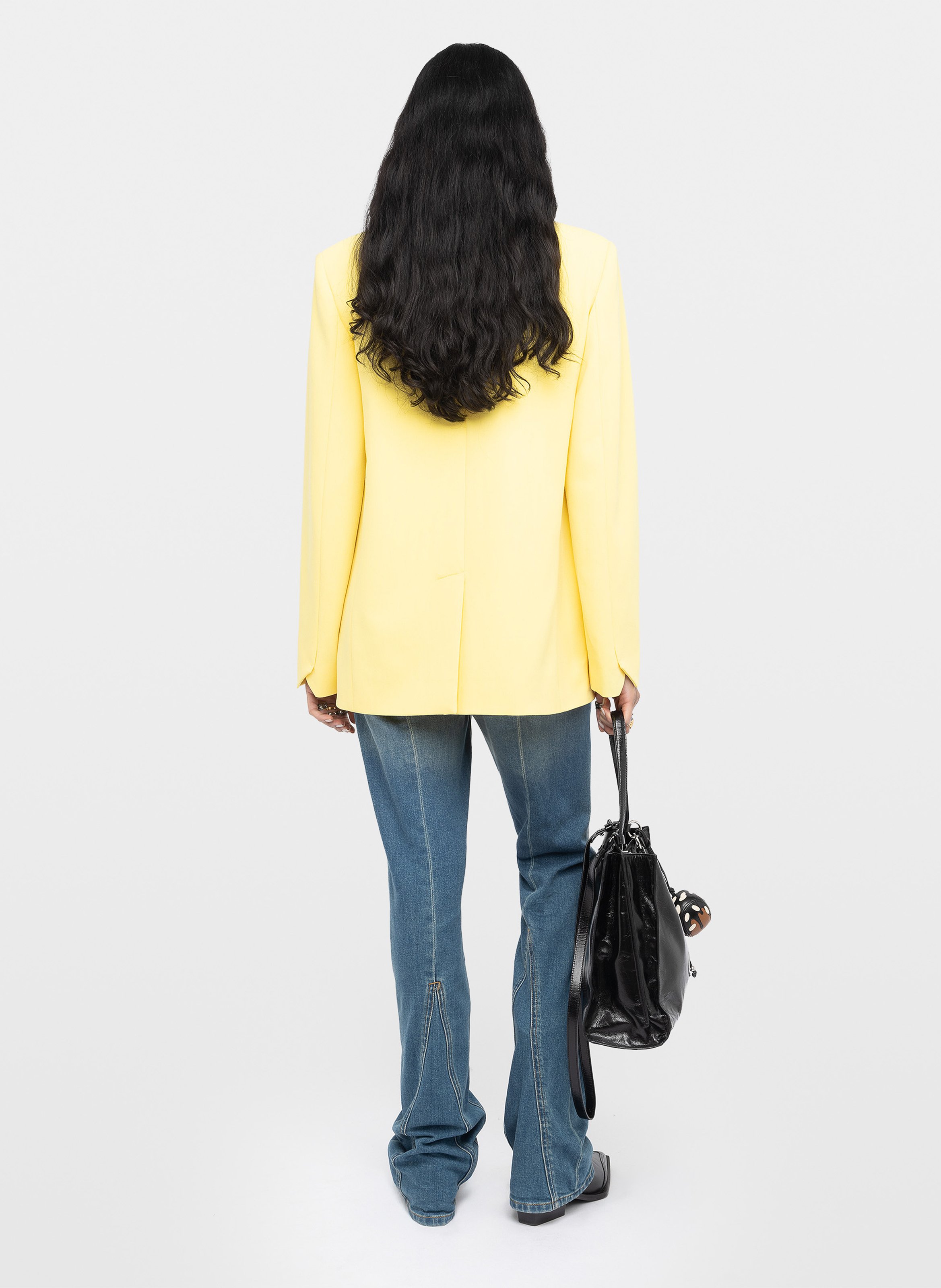 Veste blazer ajustée vanille ZADIG&VOLTAIRE Jaune