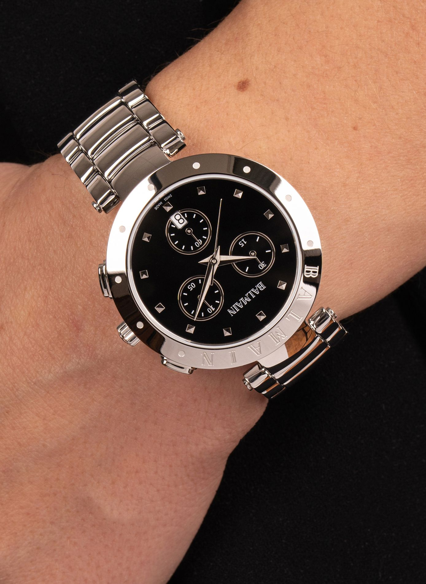 Montre quartz Downtown Balmainia en acier inoxydable BALMAIN WATCHES Argent