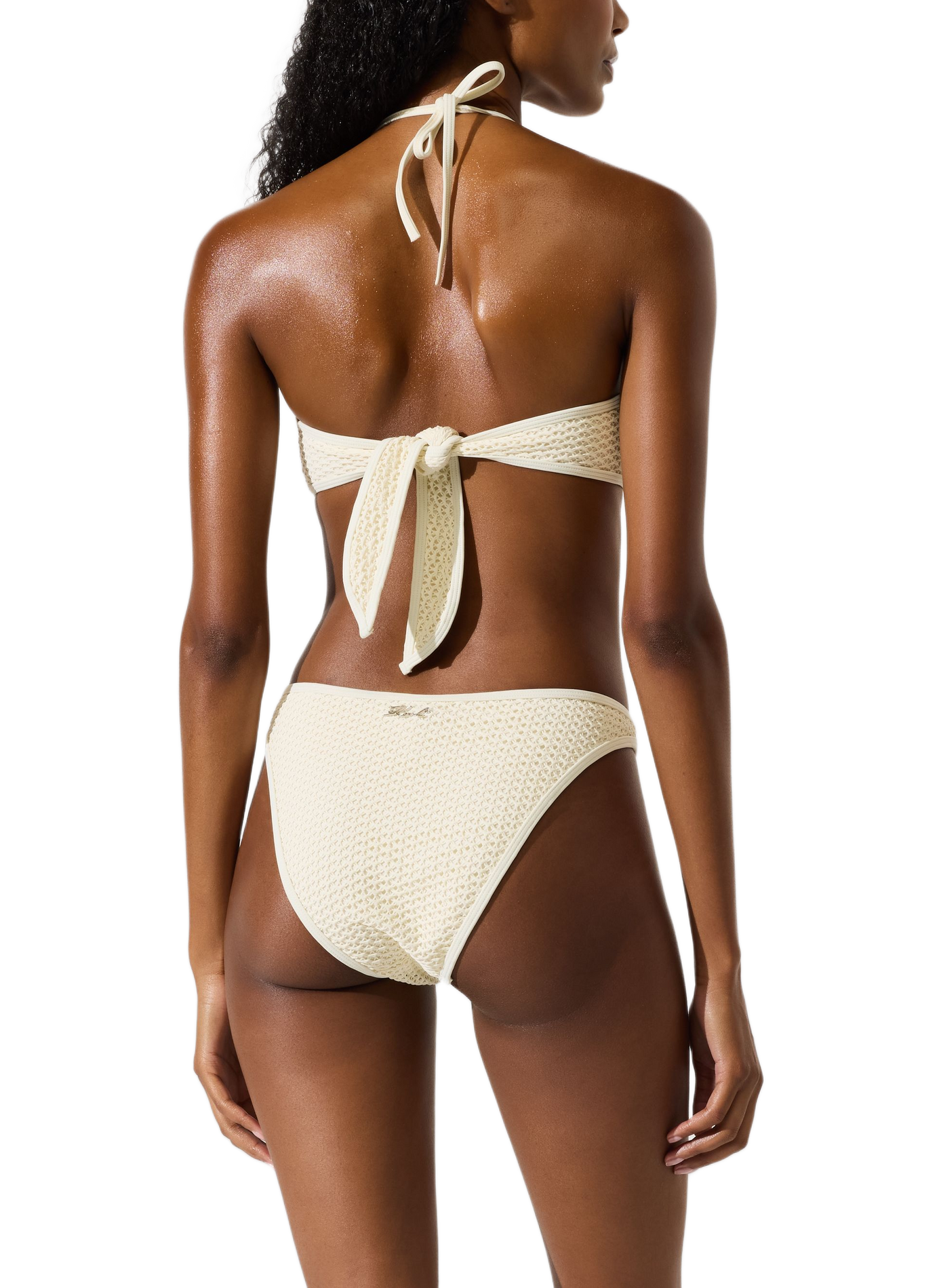 Culotte de bain avec anneau KARL LAGERFELD Blanc