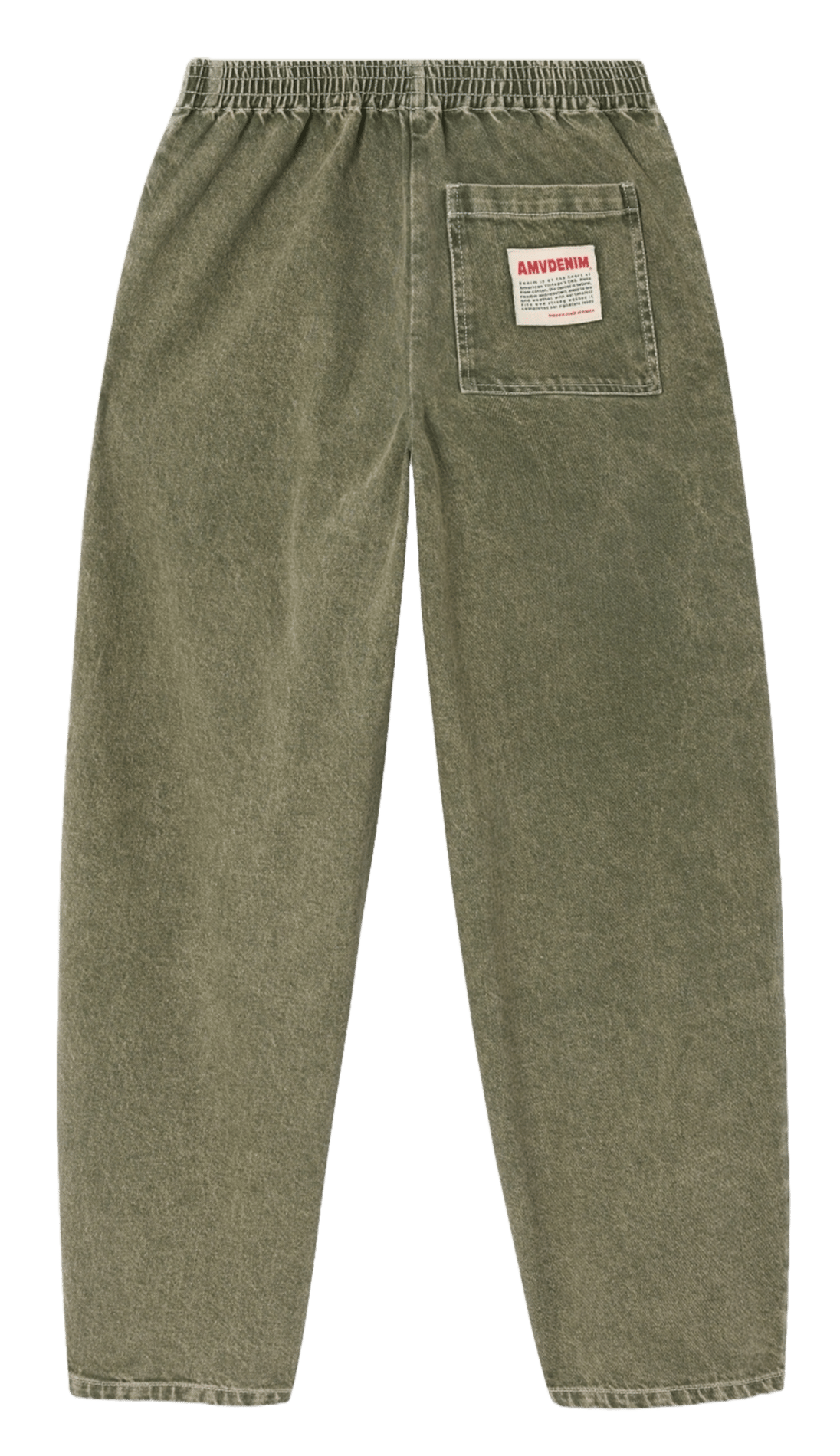 Jean large en coton mélangé uzatown AMERICAN VINTAGE Vert