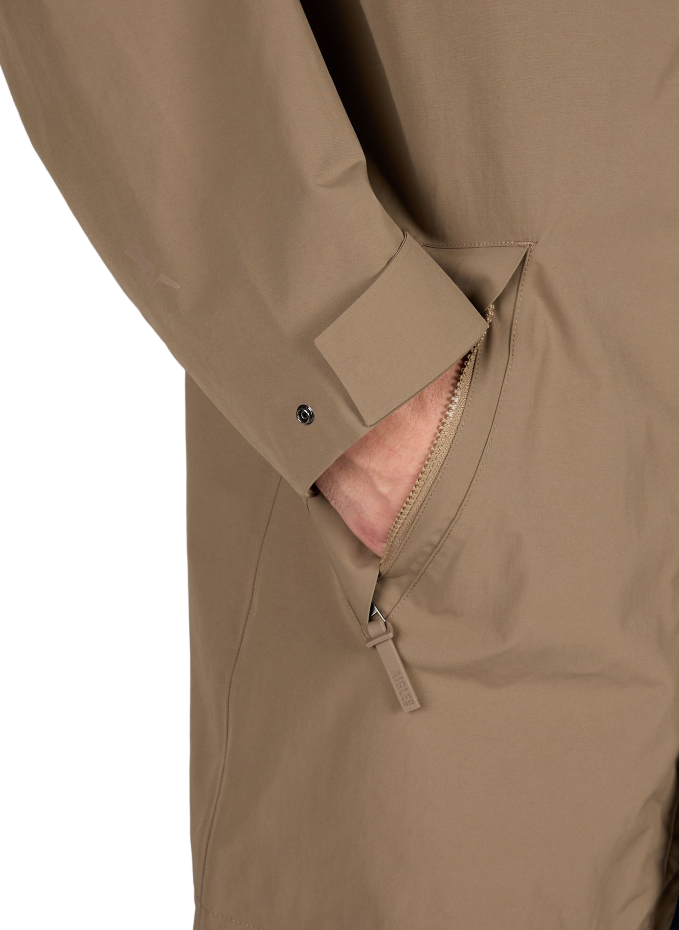 Long cut parka AIGLE Brown