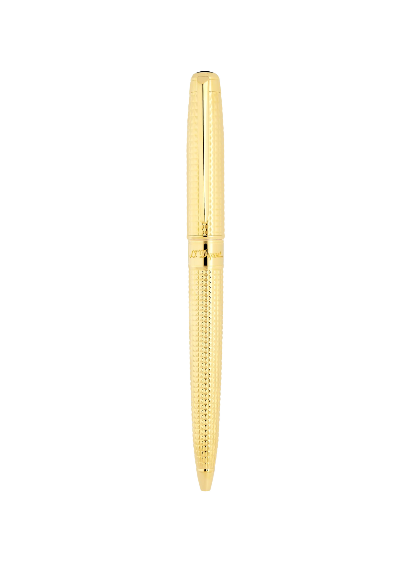 Large Line D Eternity Ballpoint Pen S.T. DUPONT Golden