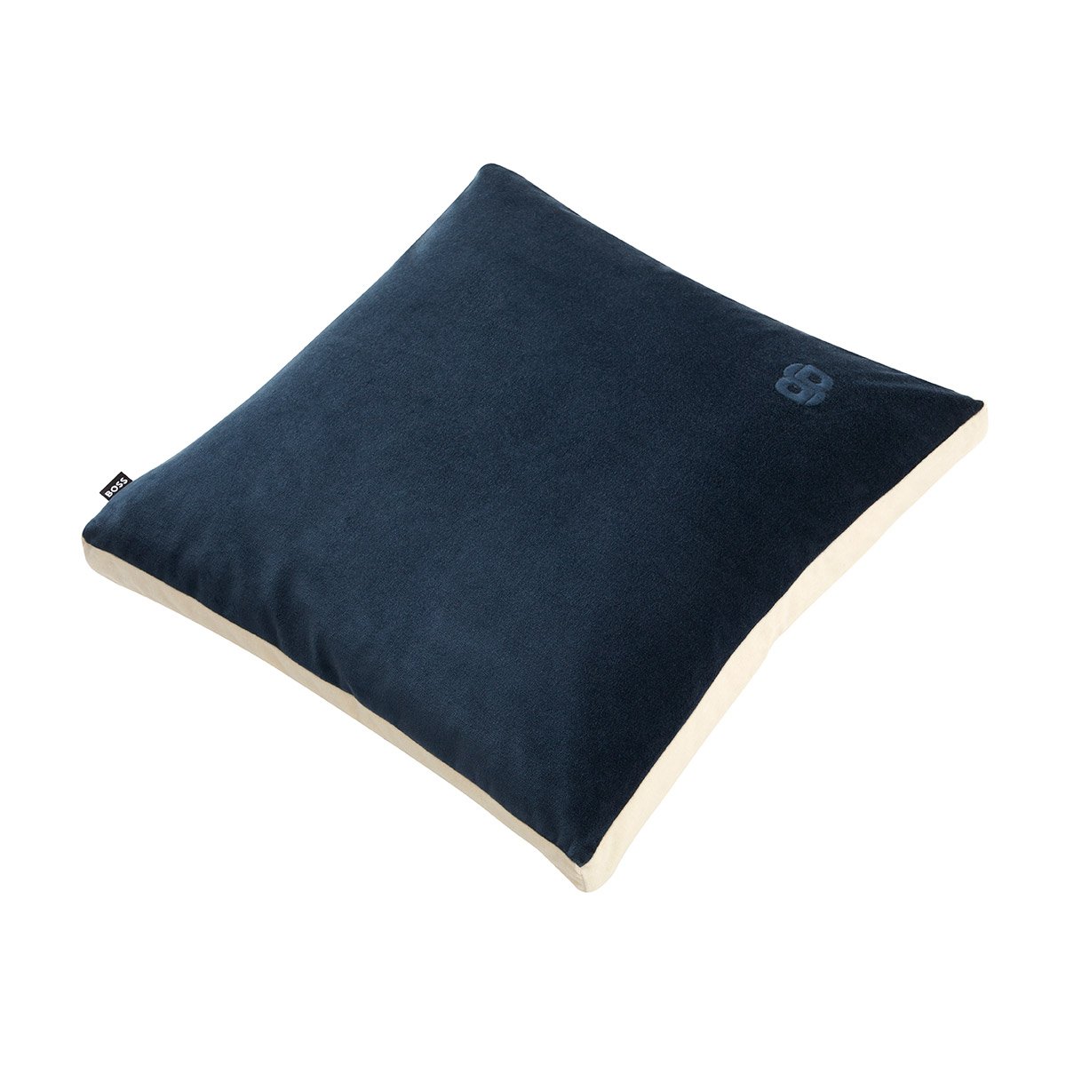 Housse de coussin en velours, b velvet BOSS HOME Bleu