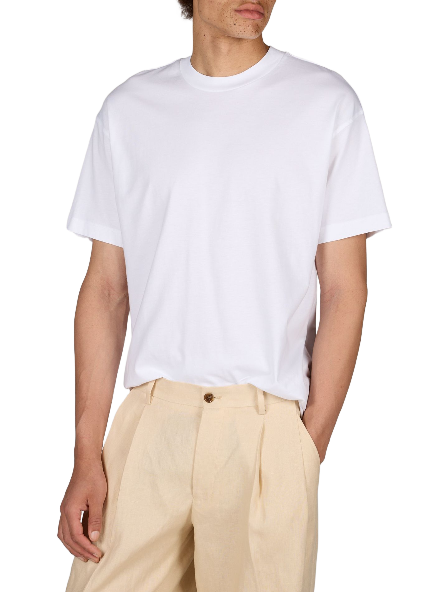 Cotton Lionel t-shirt NN.07 White