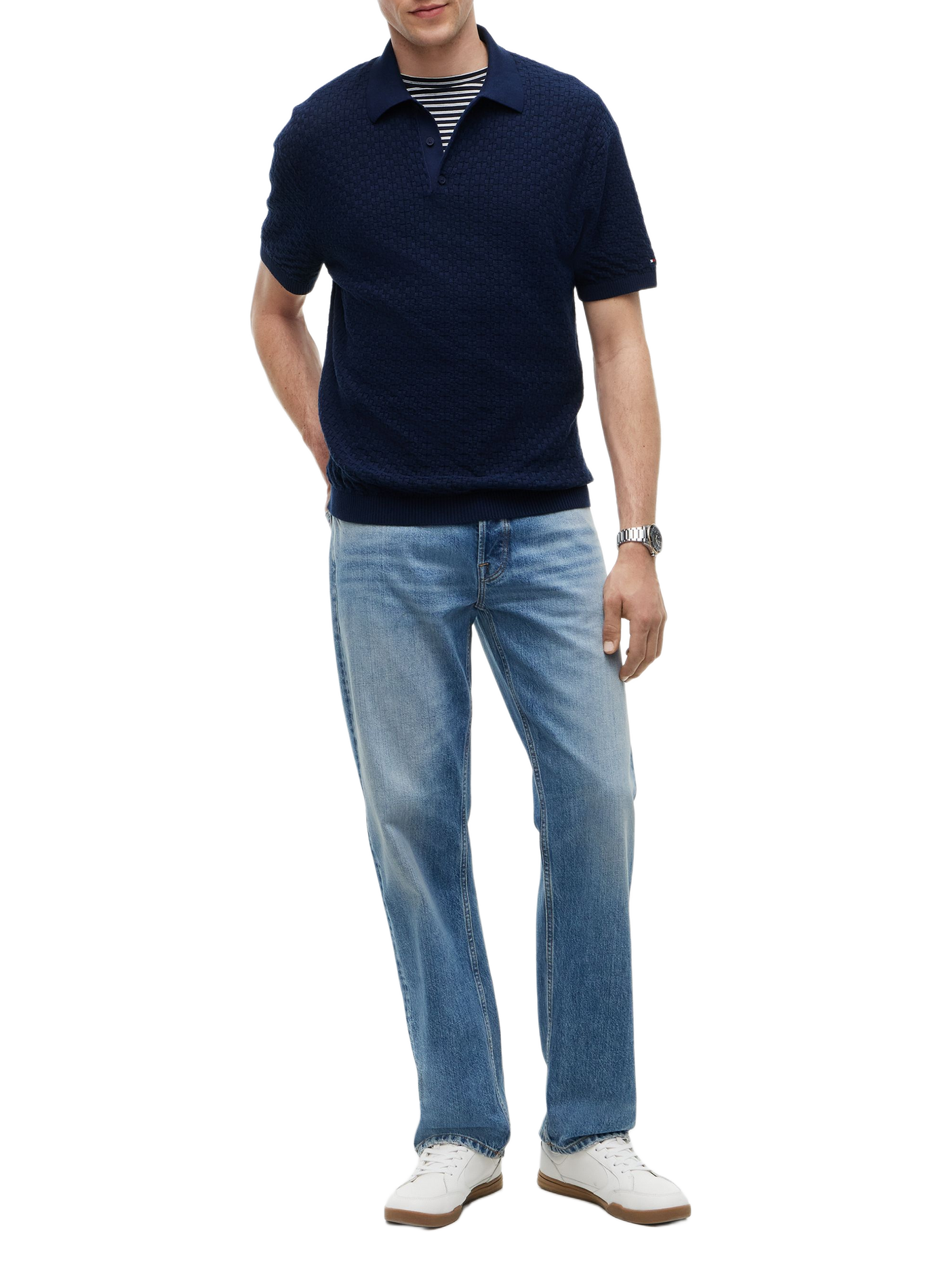 Cotton polo shirt TOMMY HILFIGER Blue