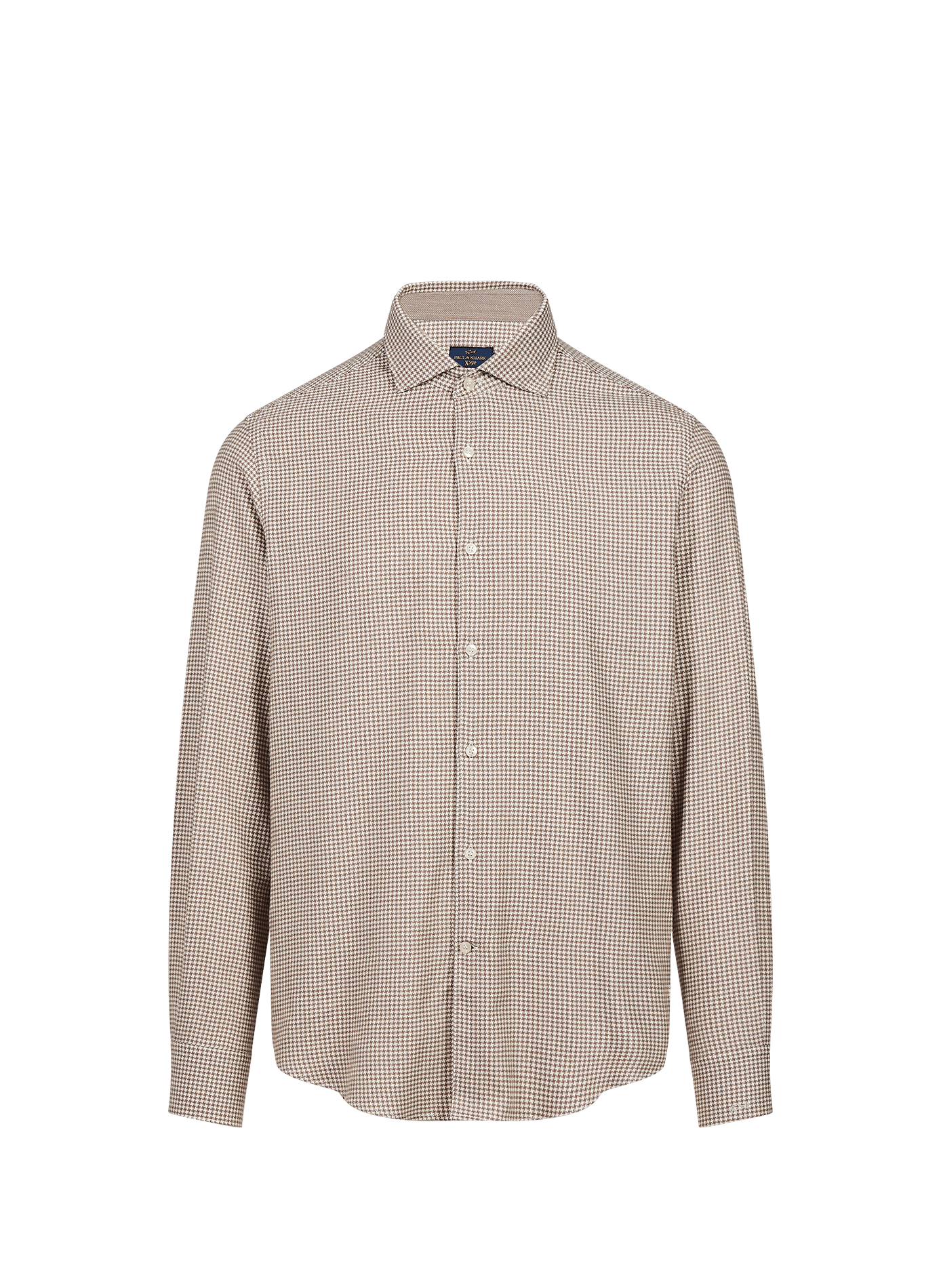 Loose-fitting shirt in blended cotton PAUL & SHARK Beige