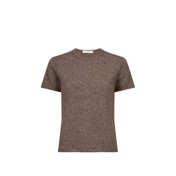 Pull col rond en cachemire et soie Pull col rond en cachemire et soie