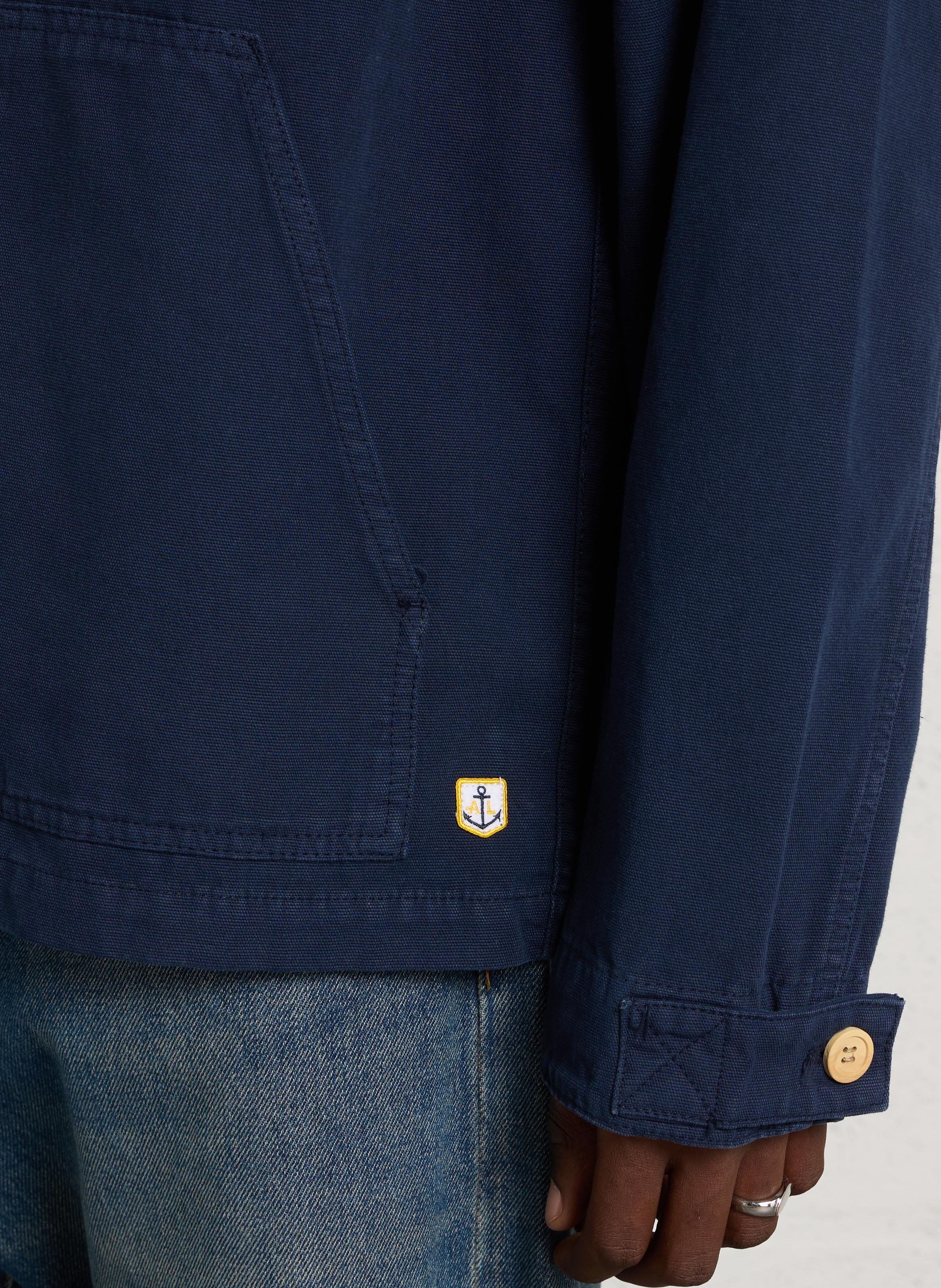 Veste droite en coton ARMOR-LUX Bleu