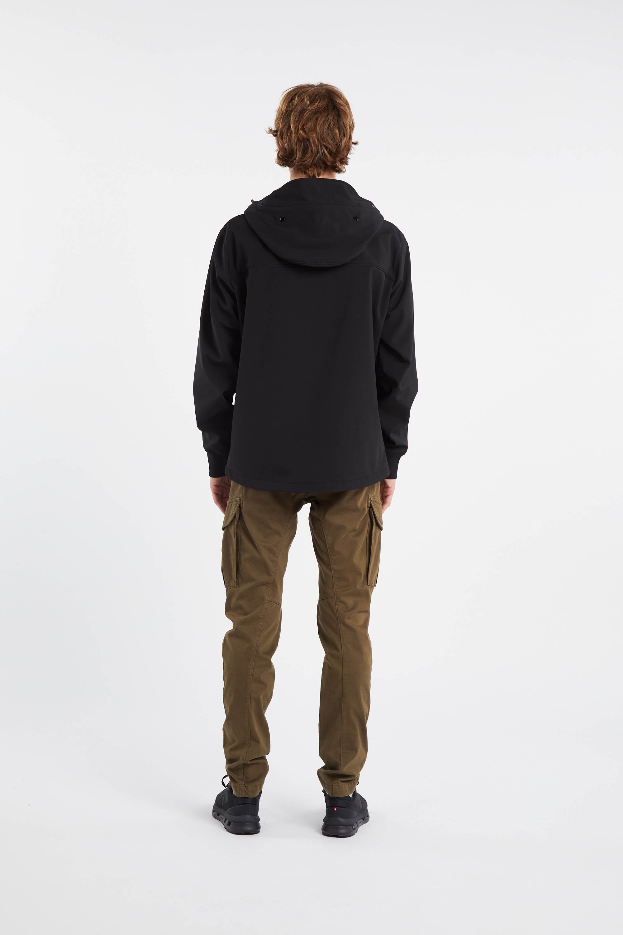 Cargo cargo pant in stretch satin CP COMPANY Vert
