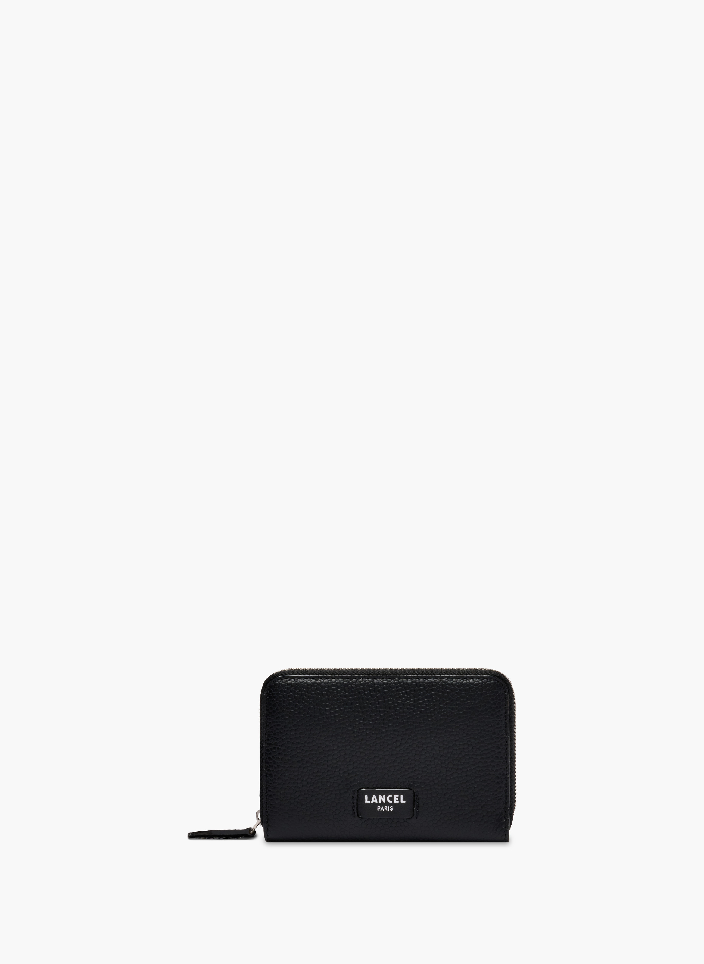 Portefeuille zippé ninon de lancel en cuir LANCEL Noir