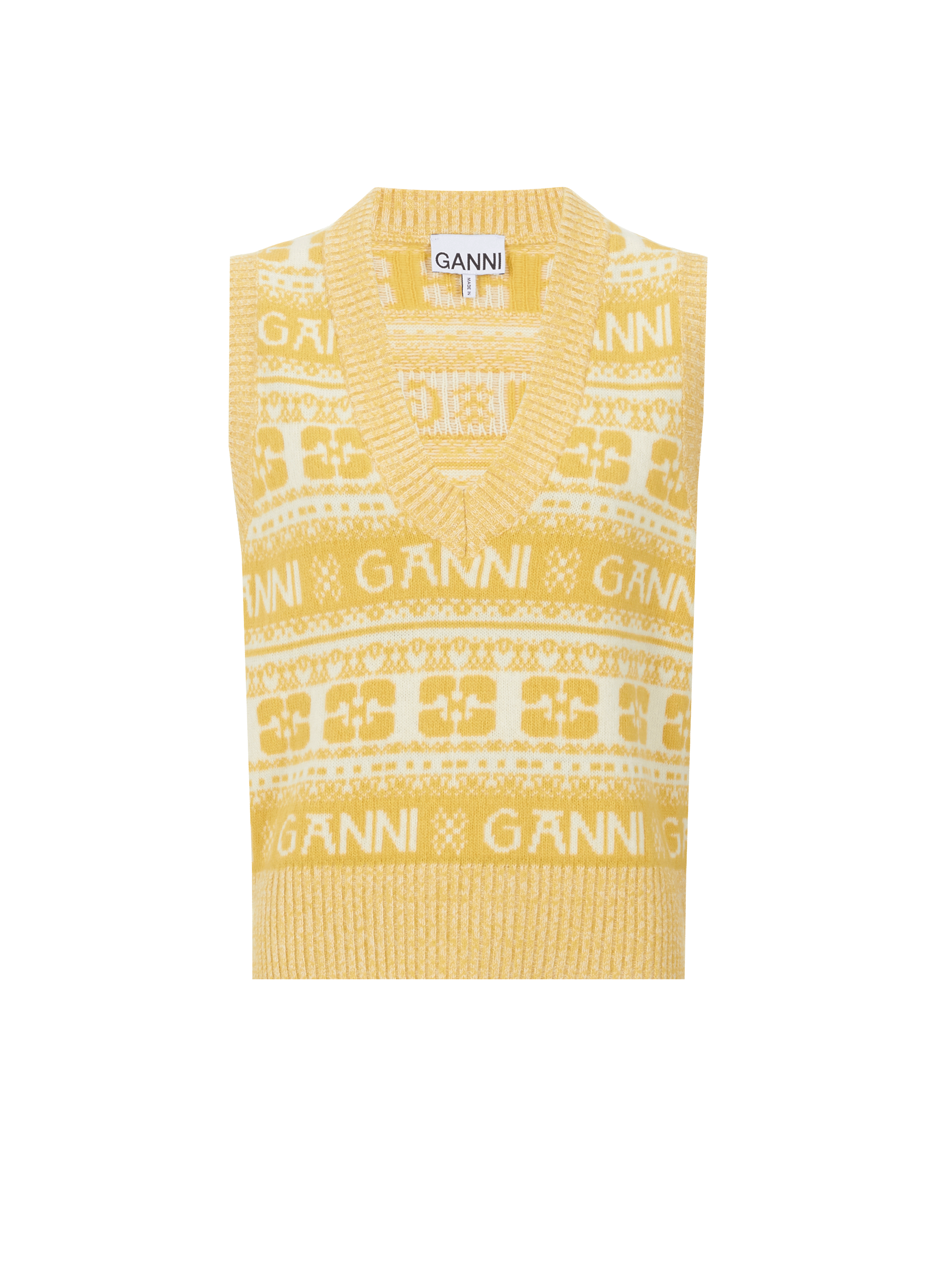 Pull logotypé sans manches