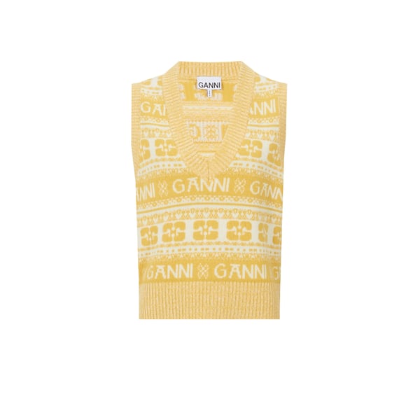 Pull logotypé sans manches