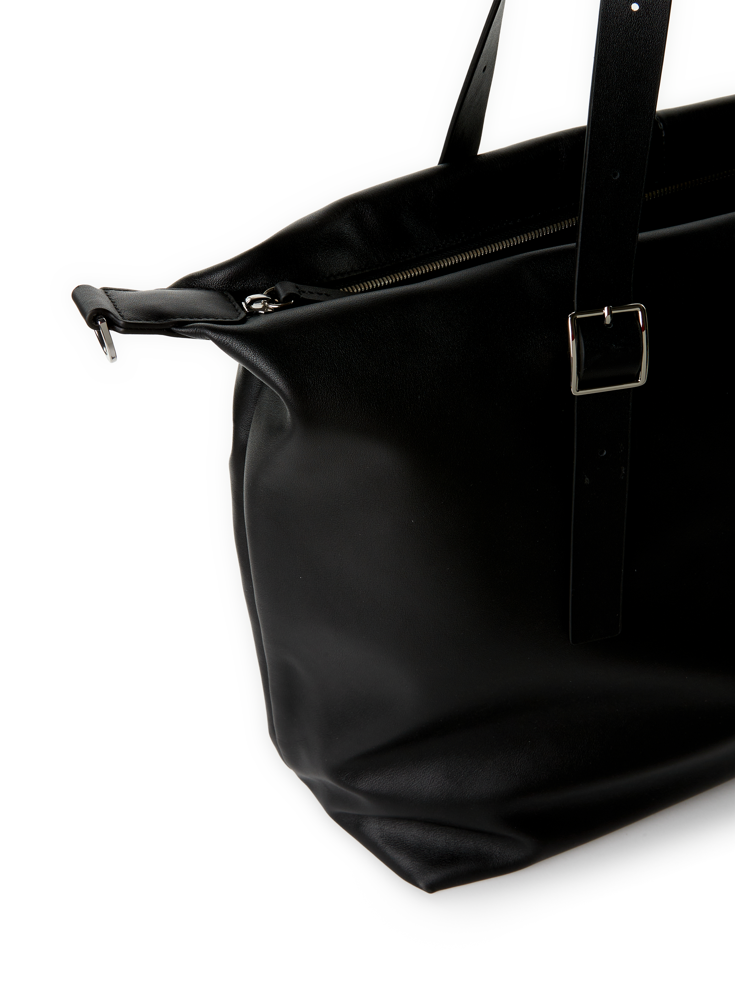 Leather weekend bag SAISON 1865 Black