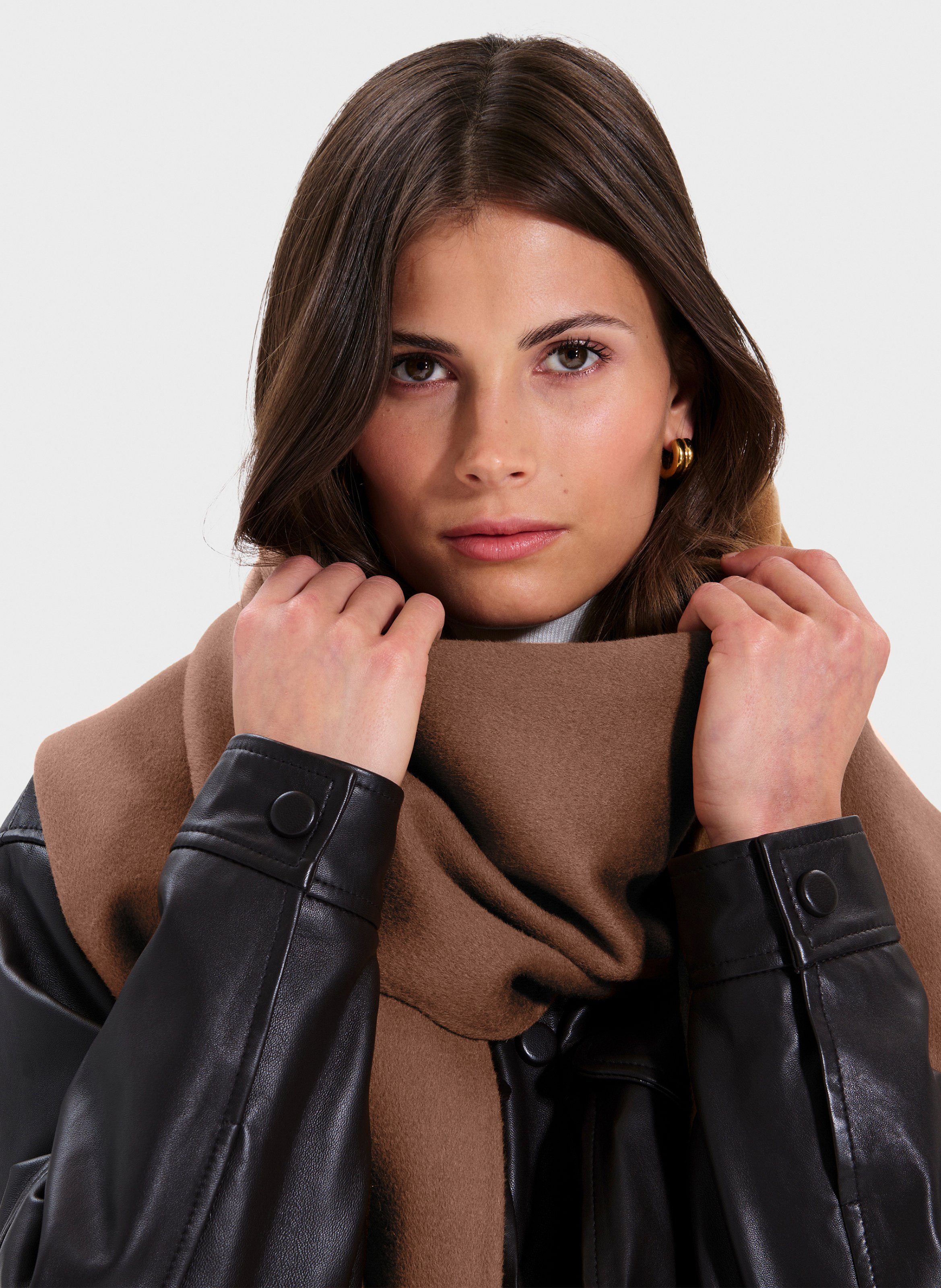 Echarpe evy ZAPA Marron