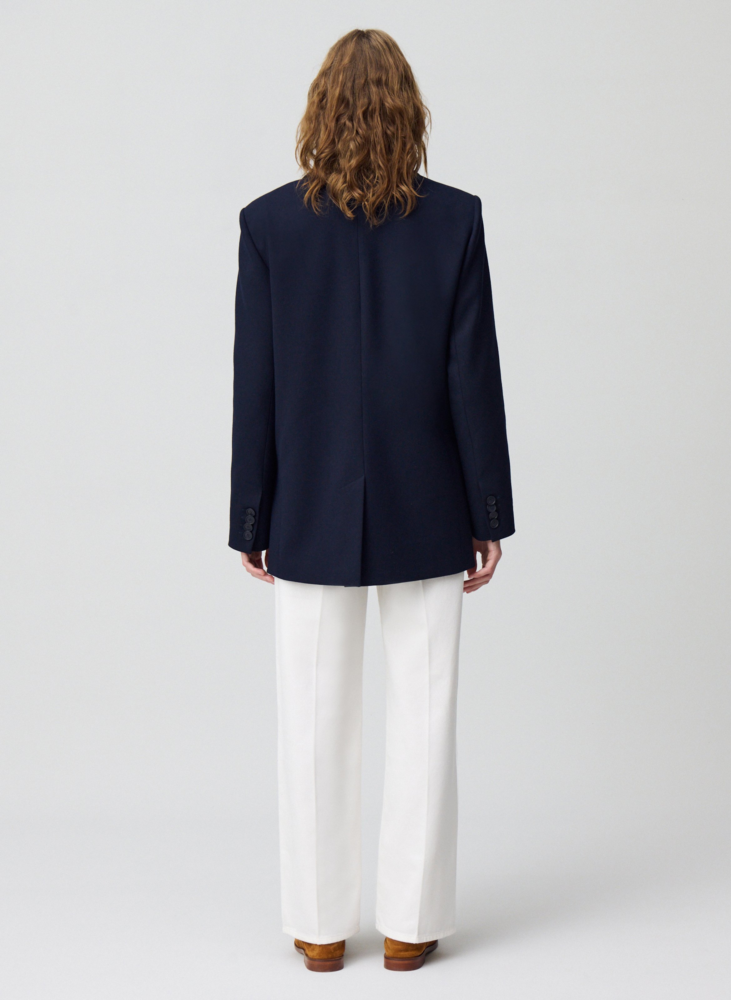 Veste de tailleur CLAUDIE PIERLOT Bleu