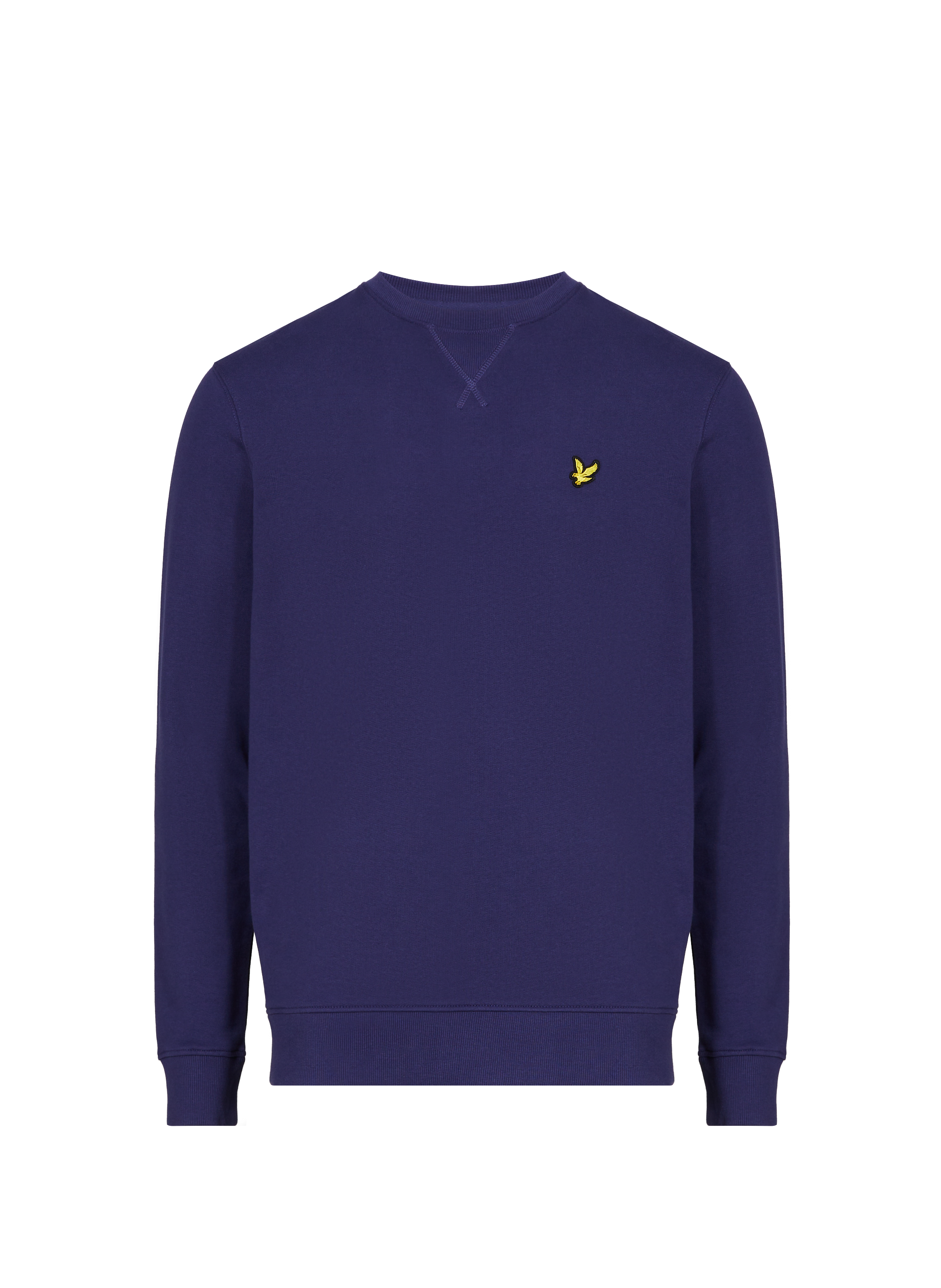 Sweatshirt droit  en coton LYLE & SCOTT Violet